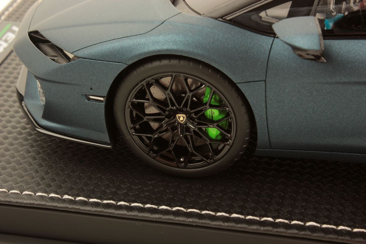 MR Collection Lamborghini Temerario - ONE OFF Matte Blu Mehit | 1:18 - 画像5