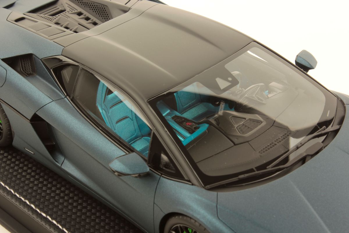 MR Collection Lamborghini Temerario - ONE OFF Matte Blu Mehit | 1:18 - 画像6