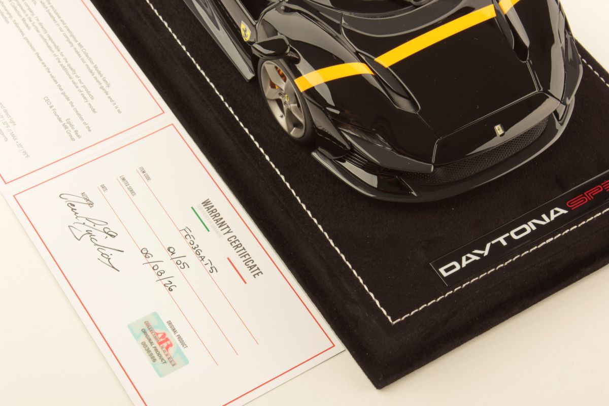 MR Collection Ferrari Daytona SP3 - DS Black | 1:18 - 画像7