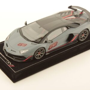 MR Collection Lamborghini Aventador SVJ - Grigio Acheso Matte | 1:18