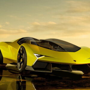 MR Collection Lamborghini Manifesto Concept Car - Yellow Crius | 1:18