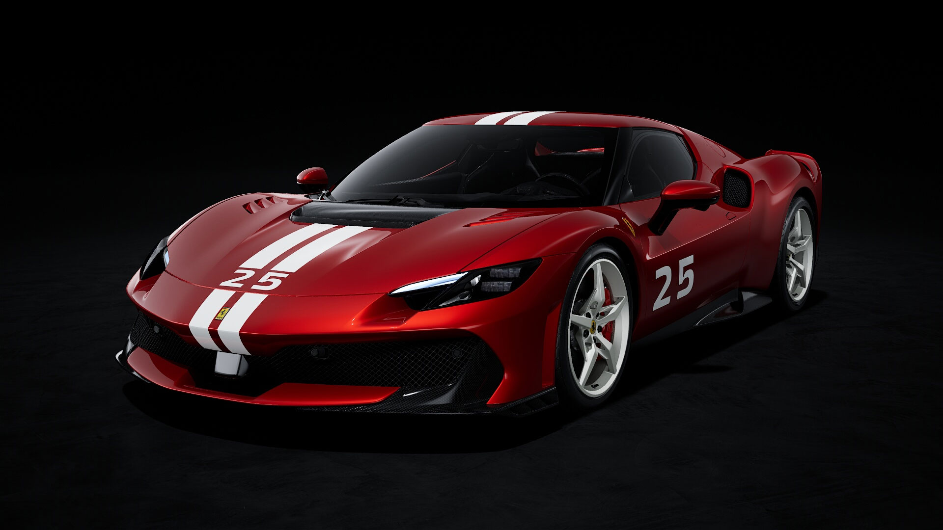 MRコレクション フェラーリ 296 スペチアーレ - ロッソ・ポルトフィーノ リバリー付き | 1:18