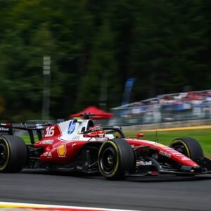 MR Collection Ferrari SF-26 Belgium GP 2026 - Charles Leclerc 2nd Place - Racing Livery | 1:18