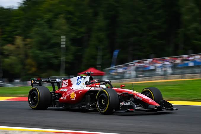 MRコレクション フェラーリ SF-26 ベルギーGP 2026 - シャルル・ルクレール 2位 - レーシングリバリー | 1:18