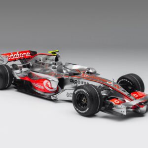 Amalgam McLaren MP4-22 2007 Grand Prix du Canada Lewis Hamilton - Argent / Rouge | 1:8