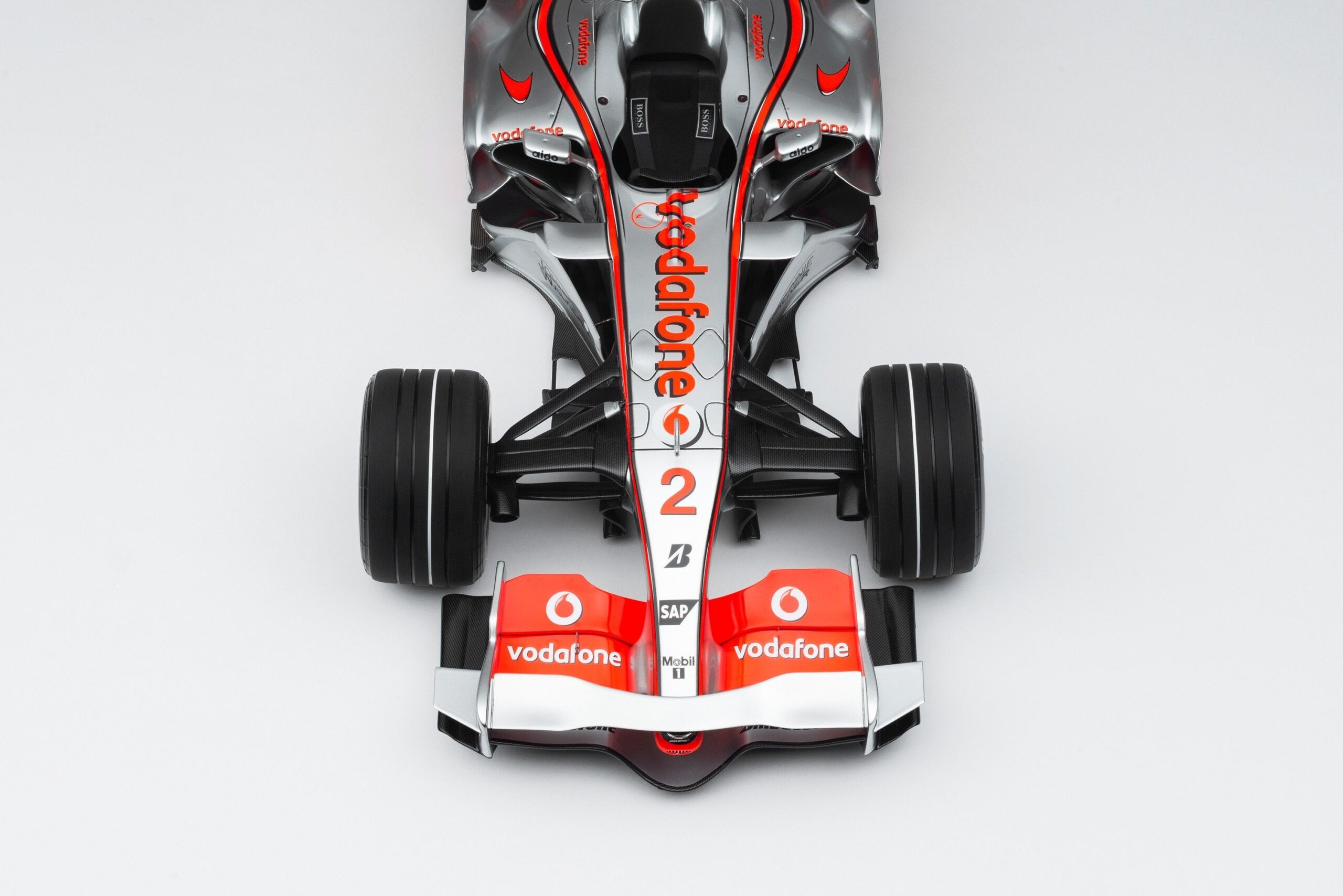 Amalgam McLaren MP4-22 2007 Canadian Grand Prix Lewis Hamilton - Silber / Rot | 1:8 - Immagine 9
