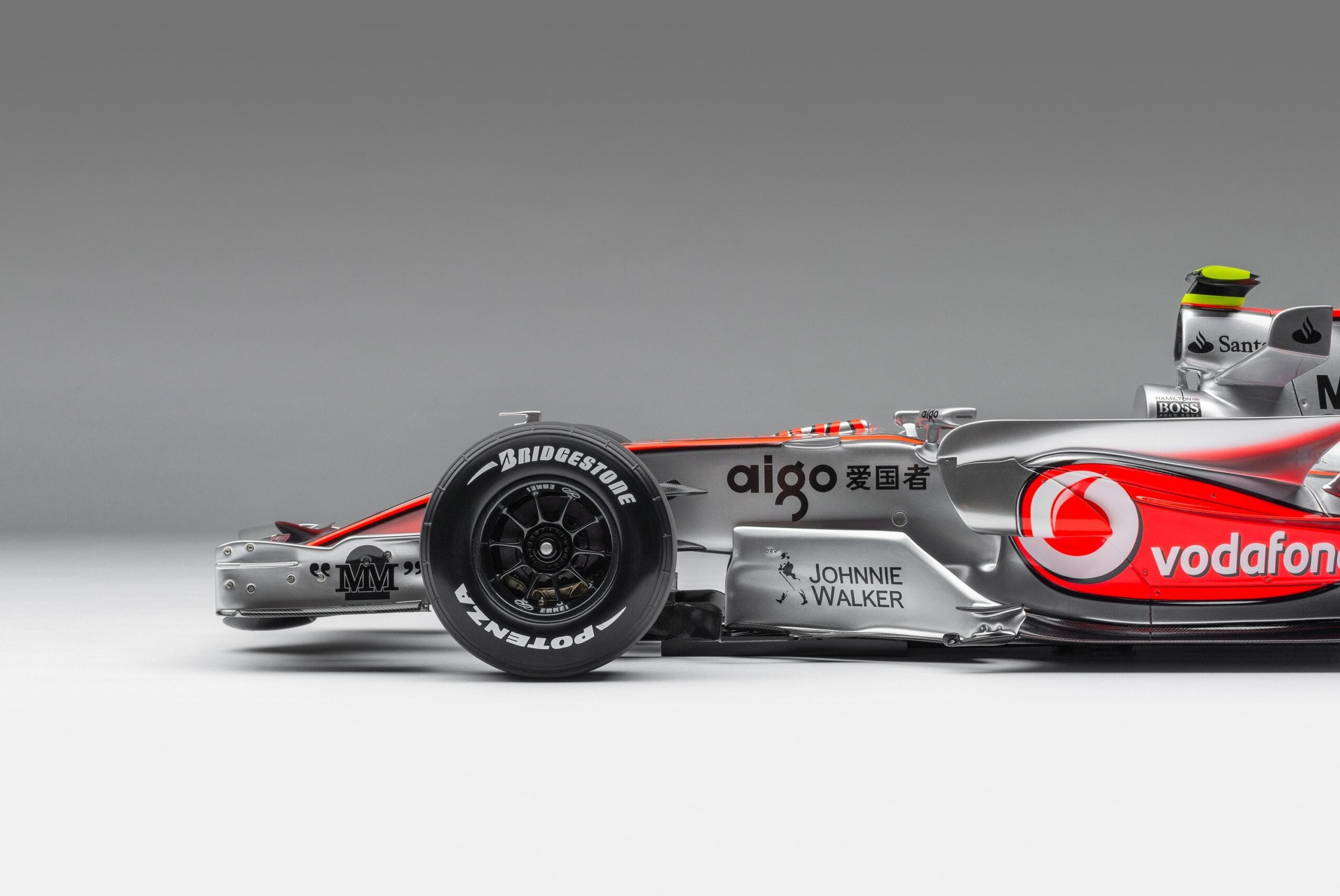Amalgam McLaren MP4-22 2007 Canadian Grand Prix Lewis Hamilton - Silber / Rot | 1:8 - Immagine 7