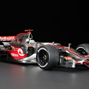 Amalgam McLaren MP4-22 2007 Grand Prix d'Europe Alonso - Blanc | 1:8