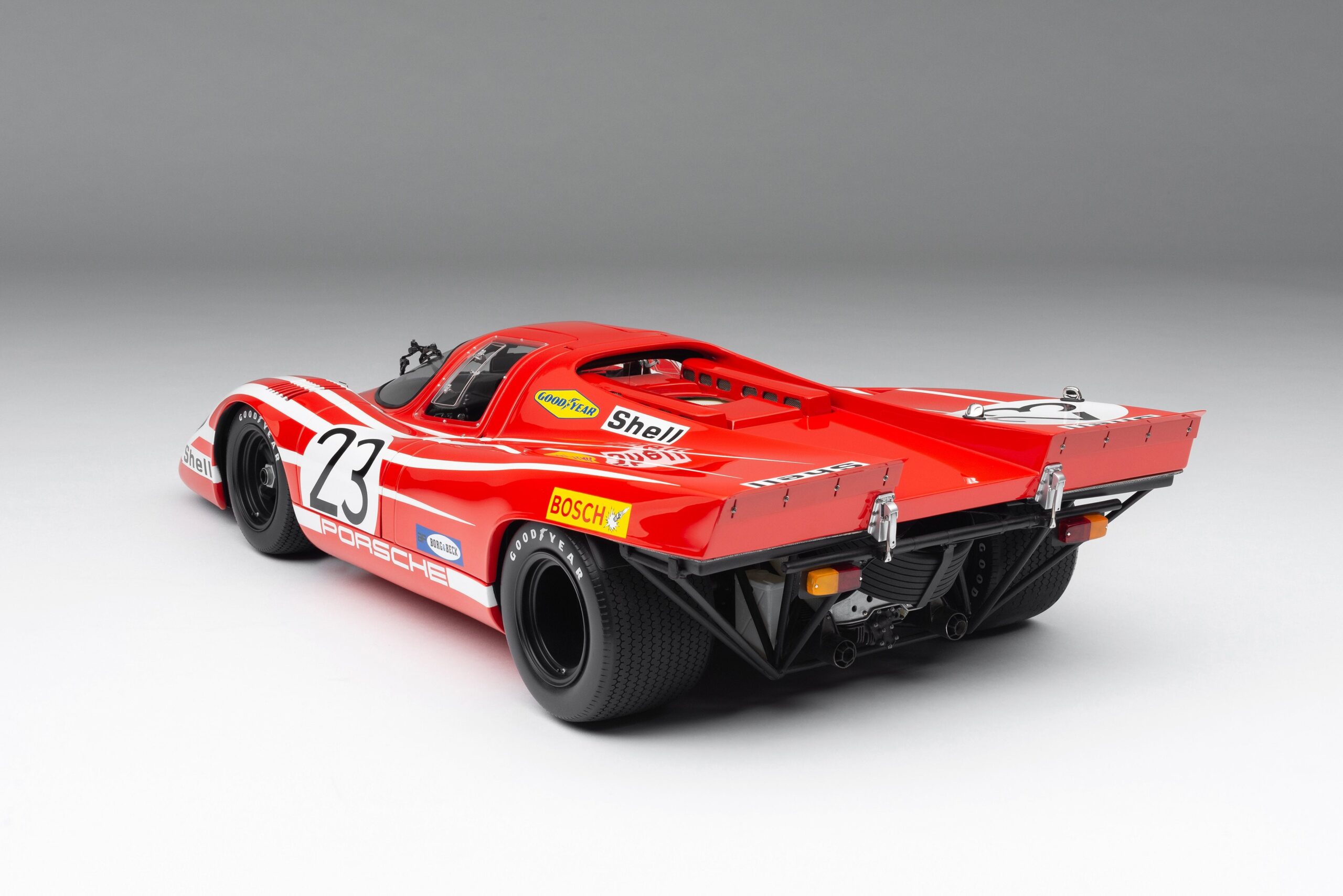 Amalgam Porsche 917K 1970 Le Mans Winner Salzburg Livery - Rot | 1:8 - Image 15
