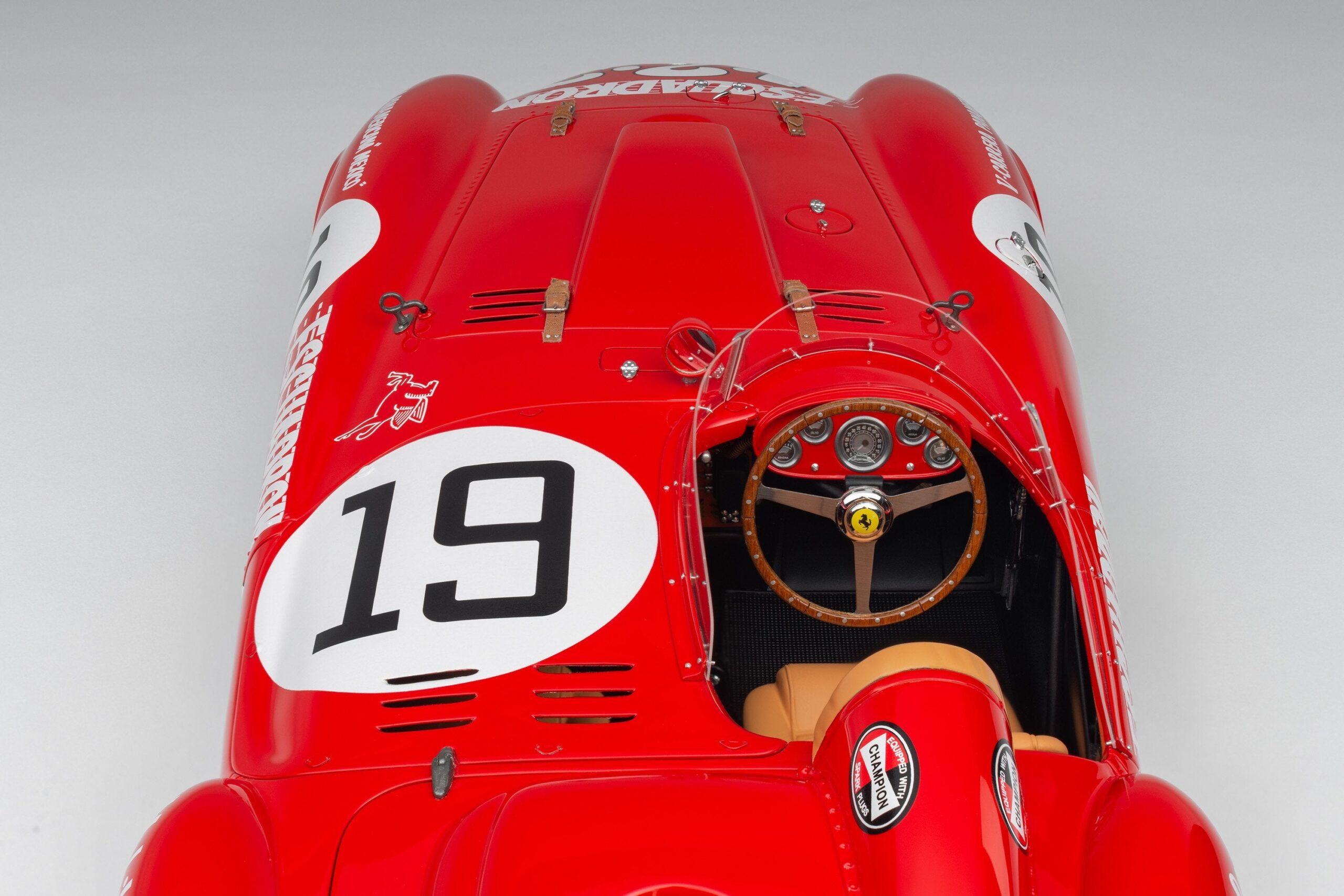 Amalgam Ferrari 375 Plus 1954 Carrera Panamericana Winner Maglioli - Rot | 1:8 - Image 11