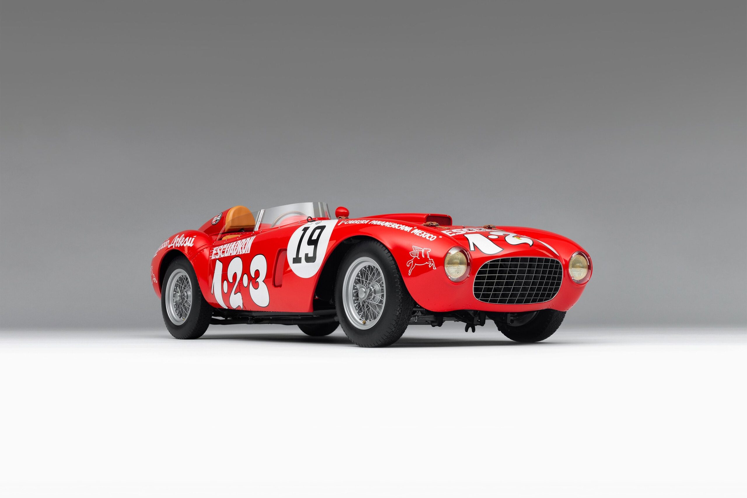 Amalgam Ferrari 375 Plus 1954 Carrera Panamericana Winner Maglioli - Rot | 1:8 - Image 2