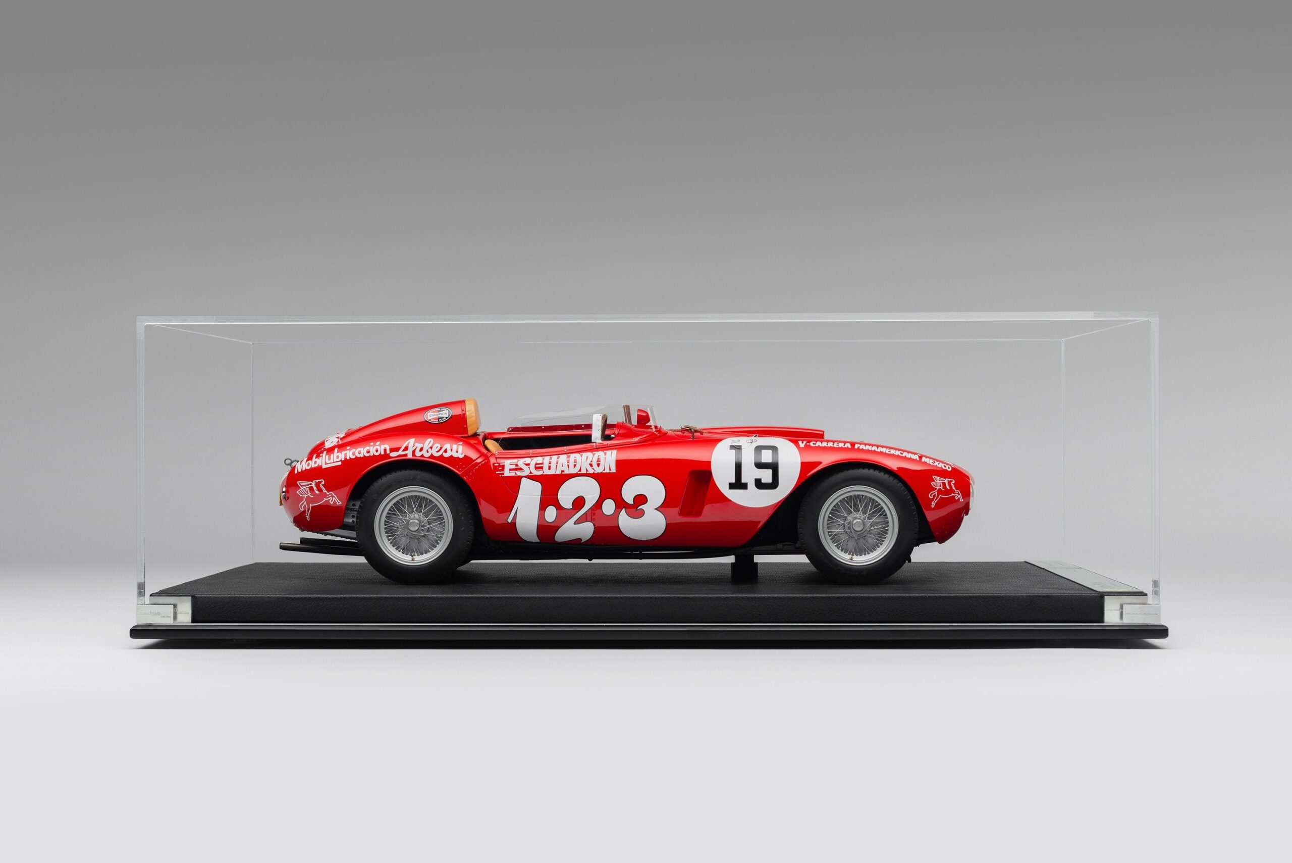 Amalgam Ferrari 375 Plus 1954 Carrera Panamericana Winner Maglioli - Rot | 1:8 - Image 15