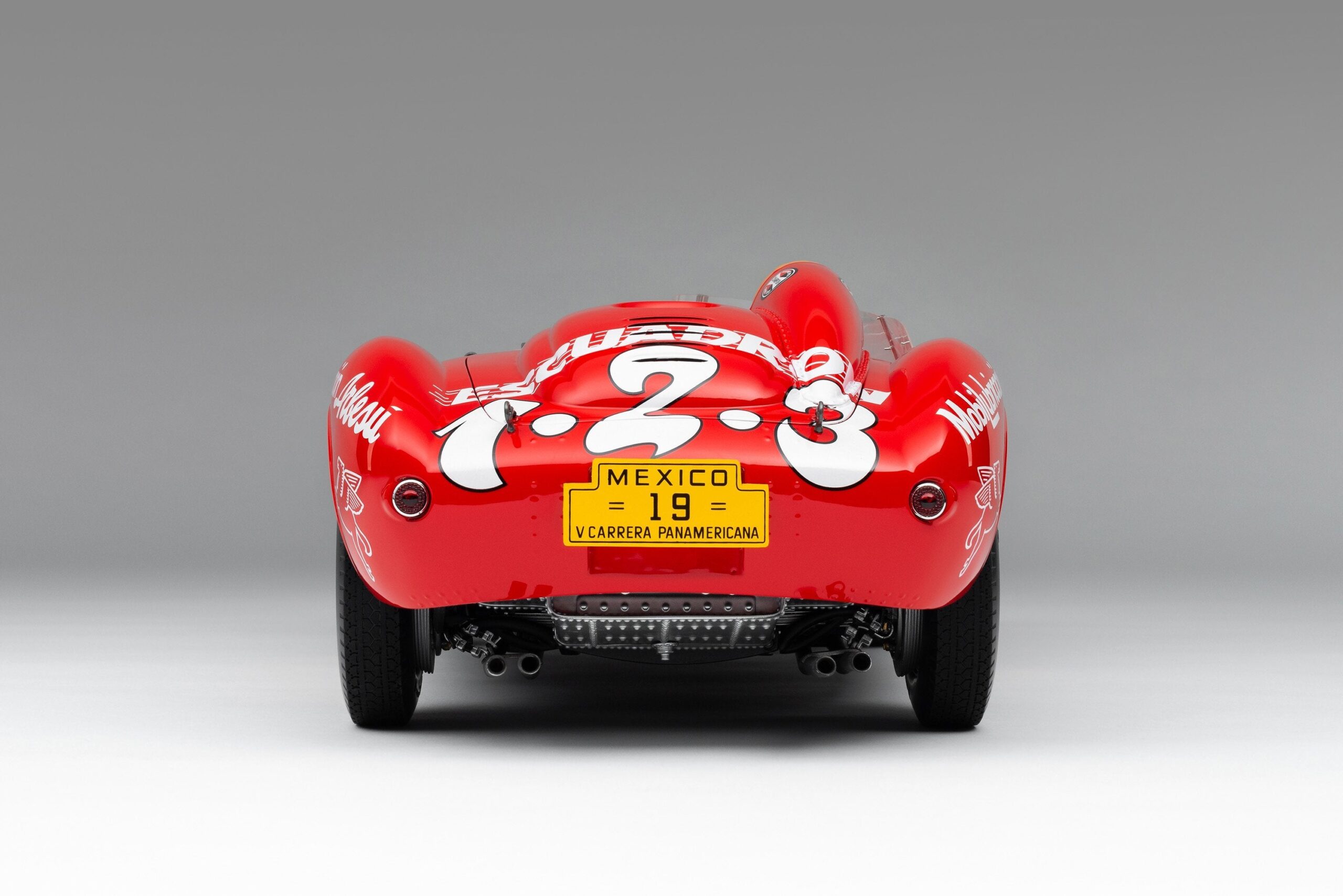 Amalgam Ferrari 375 Plus 1954 Carrera Panamericana Winner Maglioli - Rot | 1:8 - Image 10