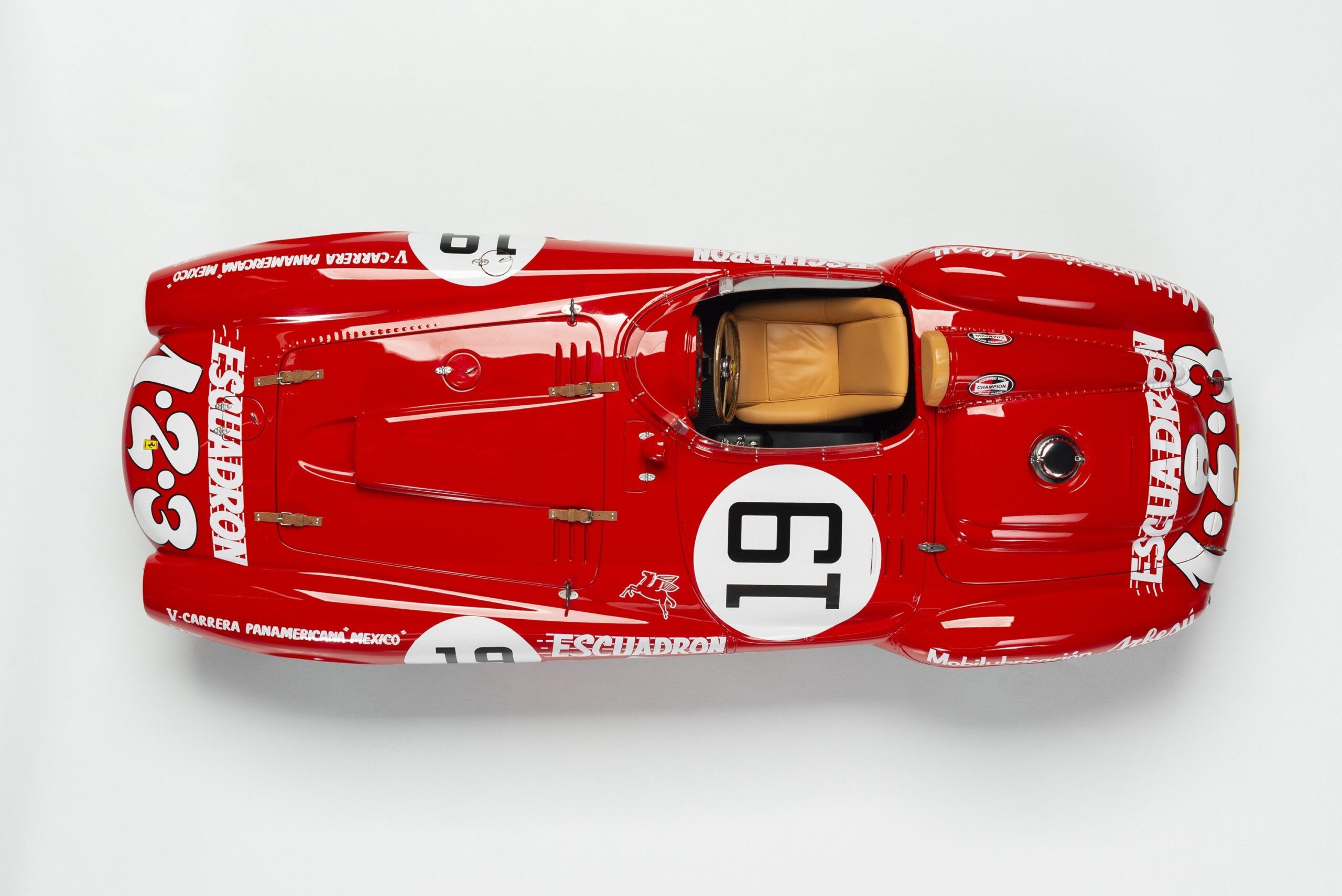 Amalgam Ferrari 375 Plus 1954 Carrera Panamericana Winner Maglioli - Rot | 1:8 - Image 5