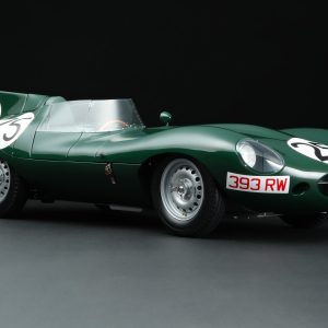 Amalgam Jaguar D-type 1956 Reims Winner - Grün | 1:8