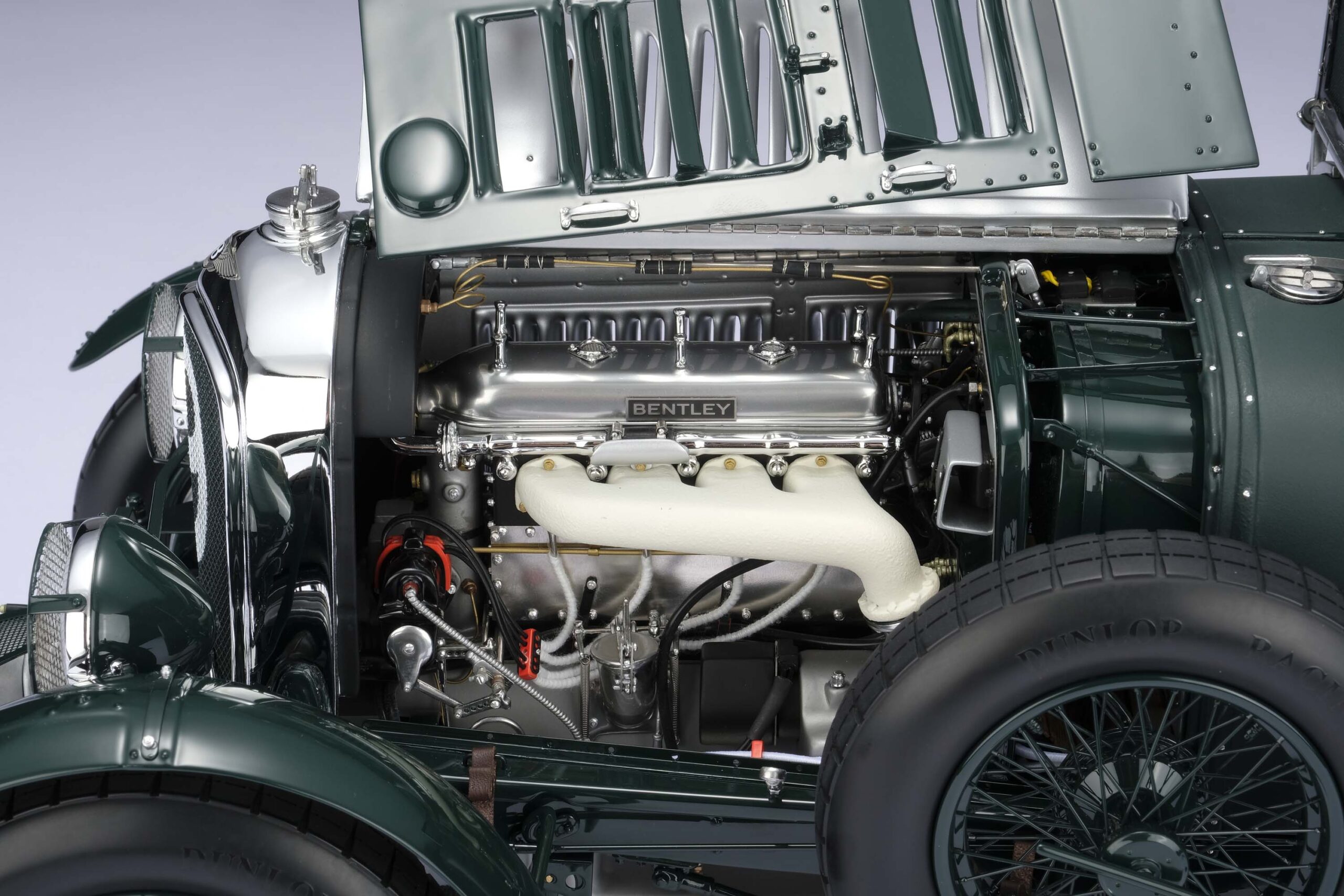 Amalgam Bentley Blower 1930 Le Mans Birkin & Chassagne - Blau | 1:8 - 画像24
