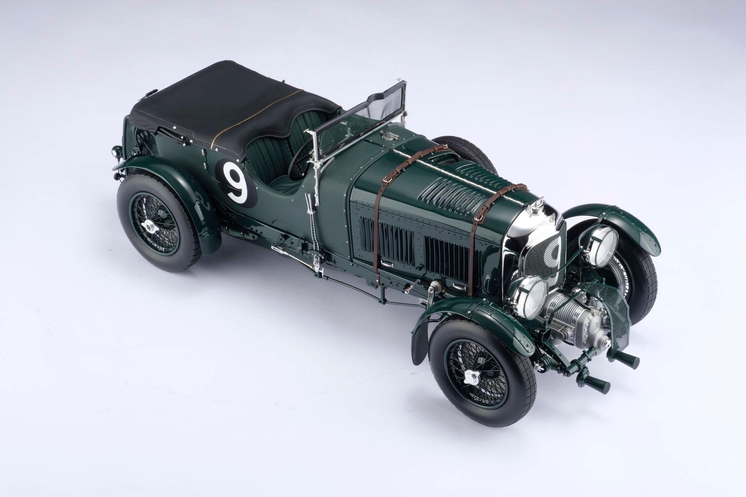 Amalgam Bentley Blower 1930 Le Mans Birkin & Chassagne - Blau | 1:8 - 画像30