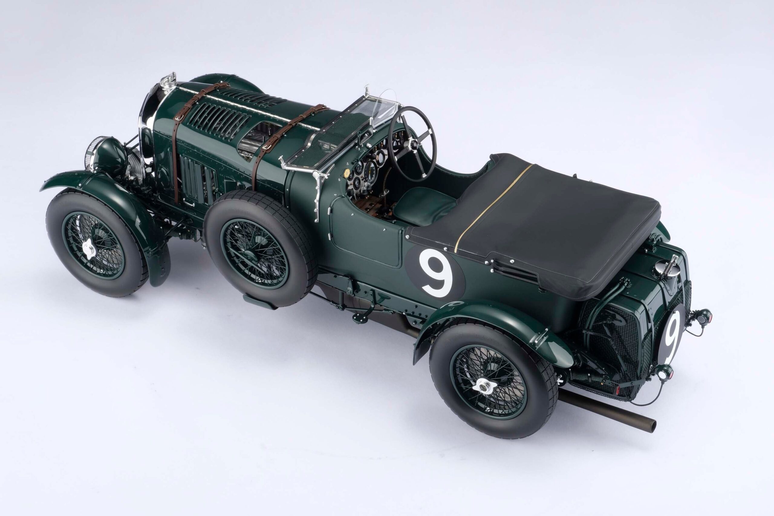 Amalgam Bentley Blower 1930 Le Mans Birkin & Chassagne - Blau | 1:8 - 画像14