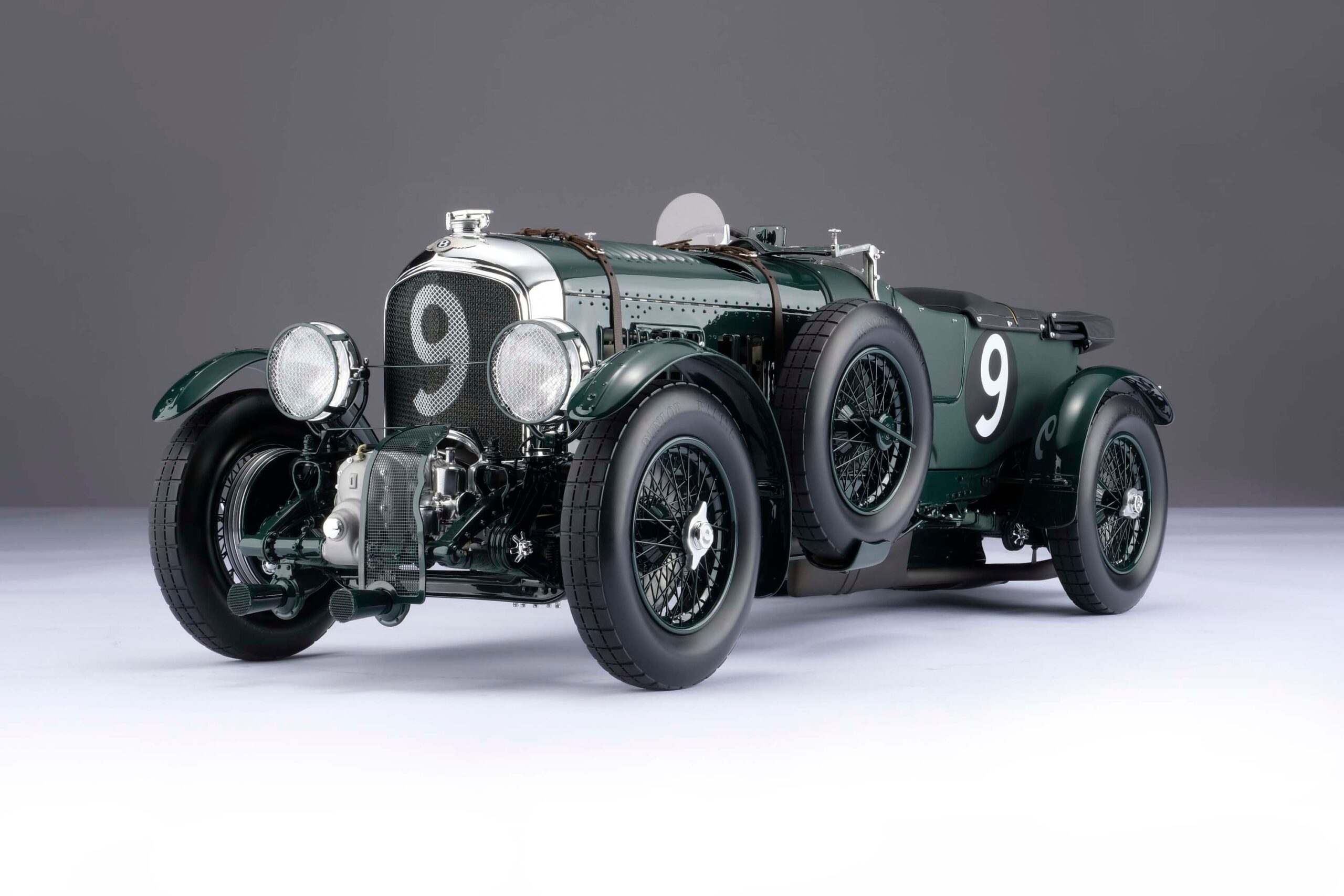 Amalgam Bentley Blower 1930 Le Mans Birkin & Chassagne - Blau | 1:8 - 画像6