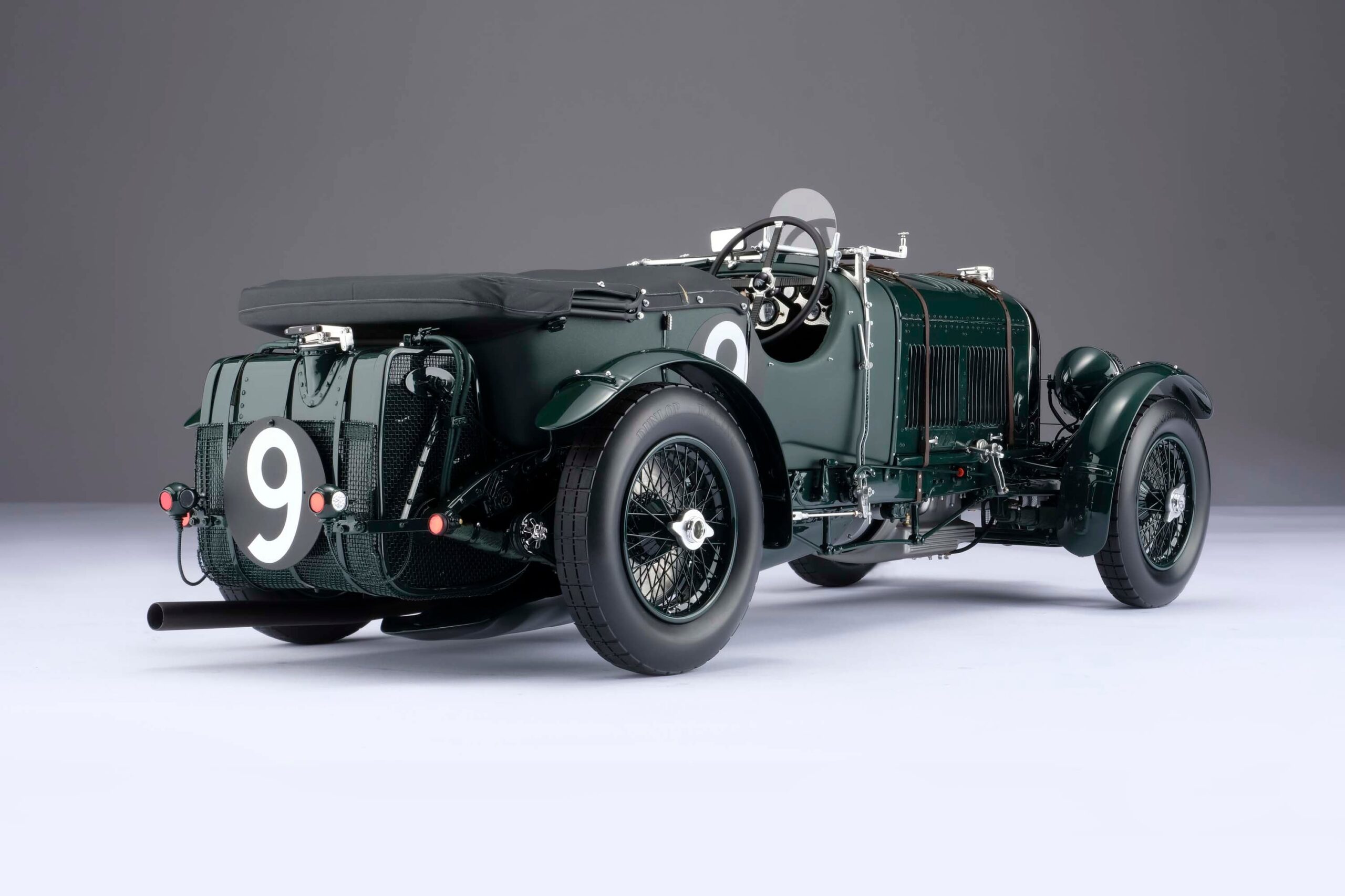 Amalgam Bentley Blower 1930 Le Mans Birkin & Chassagne - Blau | 1:8 - 画像11