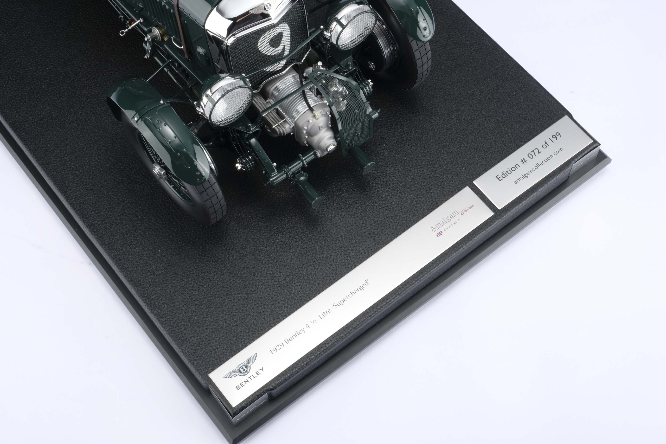 Amalgam Bentley Blower 1930 Le Mans Birkin & Chassagne - Blau | 1:8 - 画像18