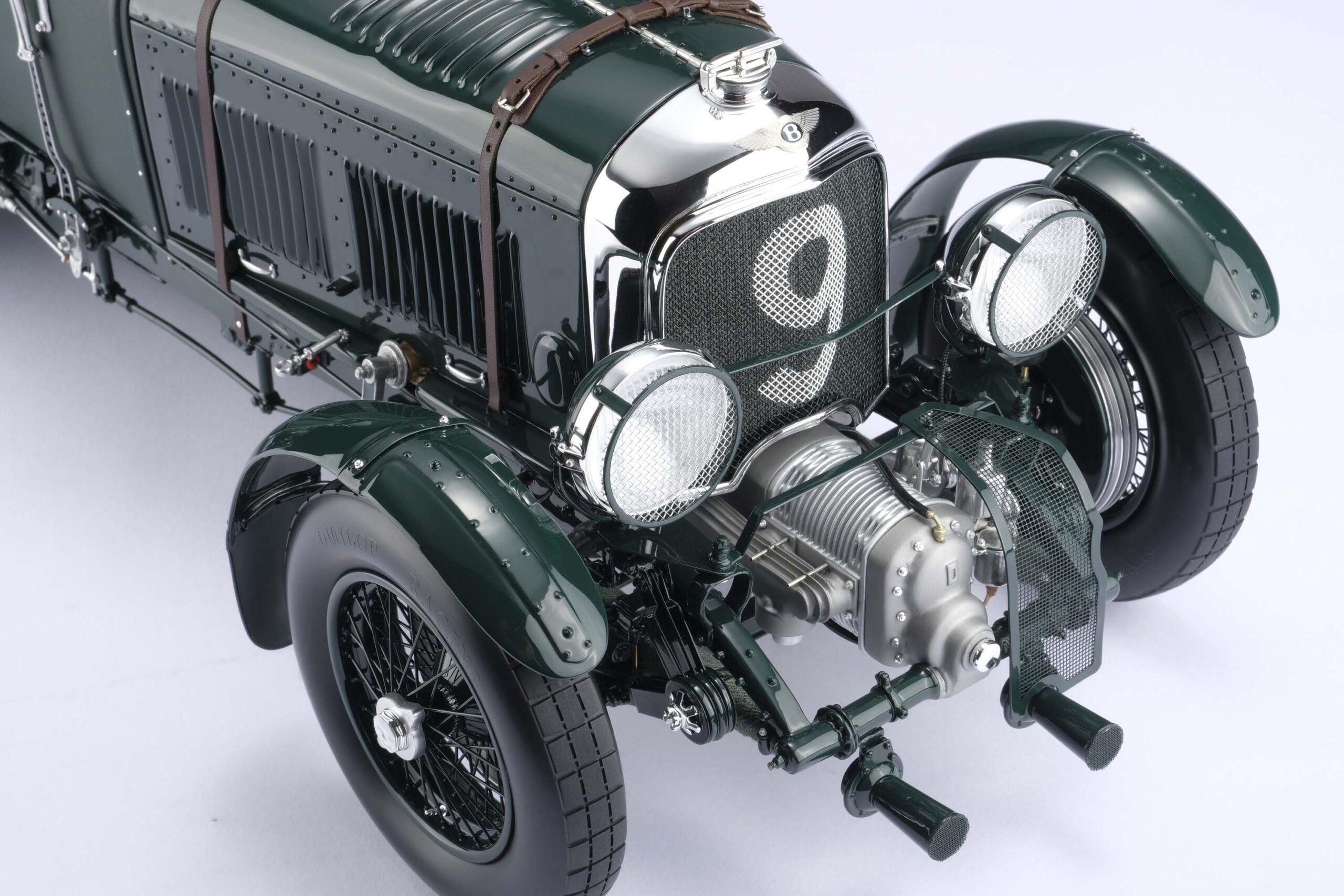 Amalgam Bentley Blower 1930 Le Mans Birkin & Chassagne - Blau | 1:8 - 画像20