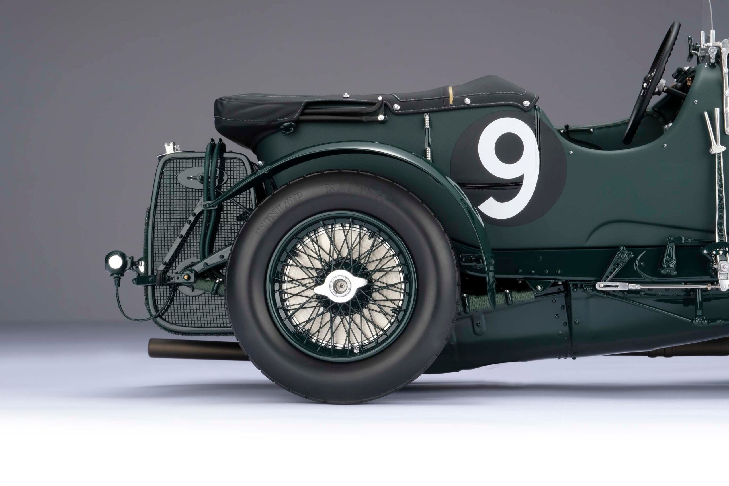 Amalgam Bentley Blower 1930 Le Mans Birkin & Chassagne - Blau | 1:8 - 画像21