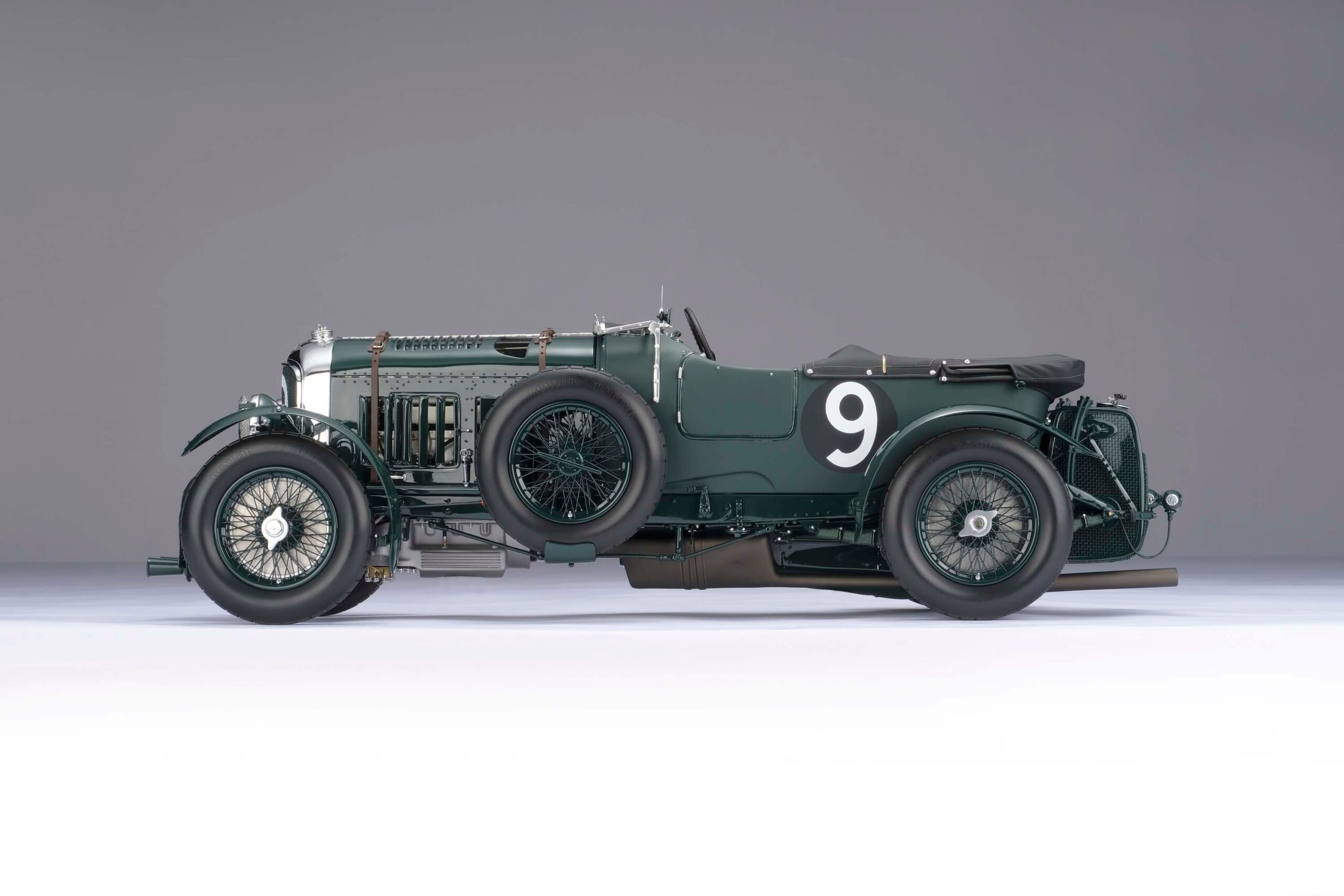 Amalgam Bentley Blower 1930 Le Mans Birkin & Chassagne - Blau | 1:8 - 画像7