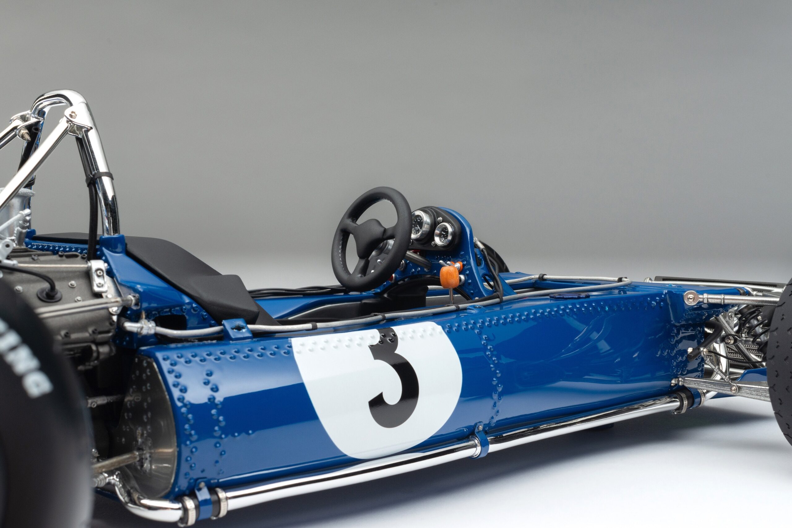 Amalgam Tyrrell 001 1970 Canadian Grand Prix - Blau | 1:8 - Immagine 14