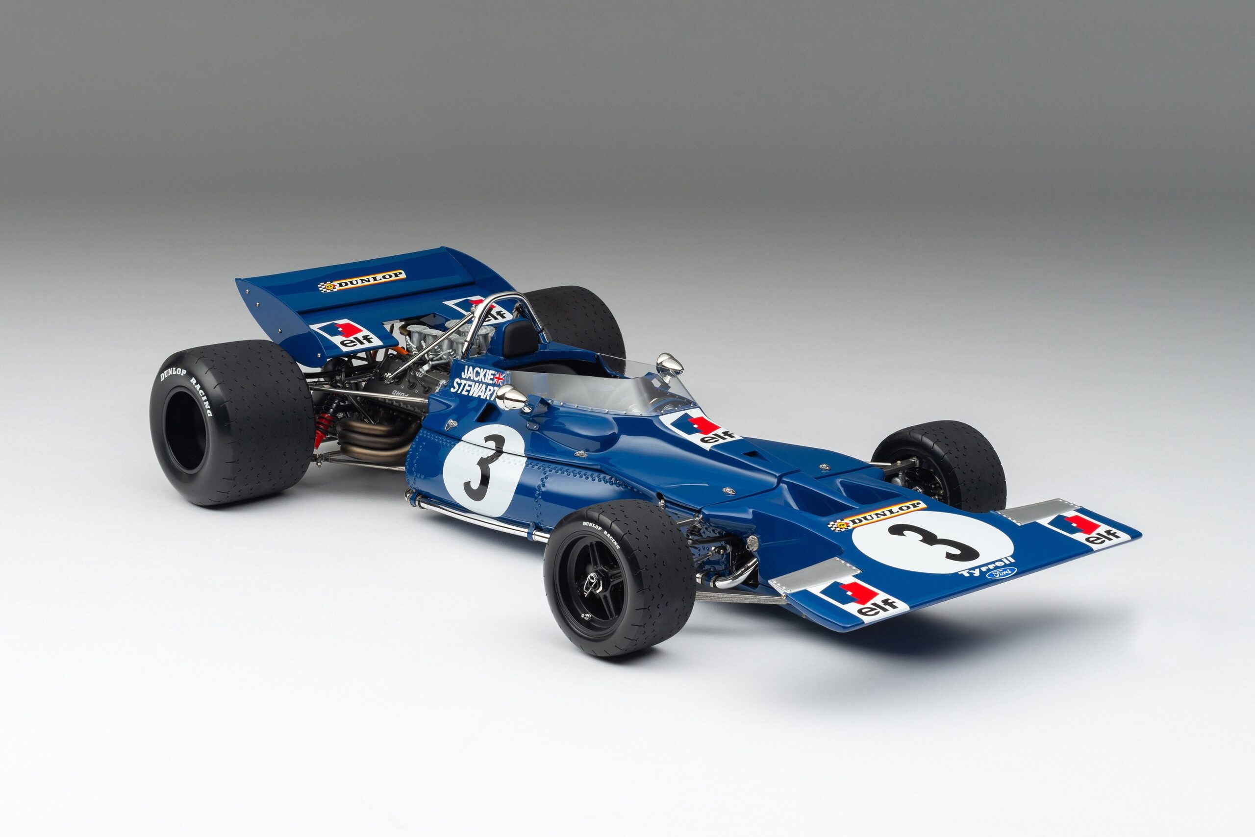 Amalgam Tyrrell 001 1970 Canadian Grand Prix - Blau | 1:8 - Immagine 16