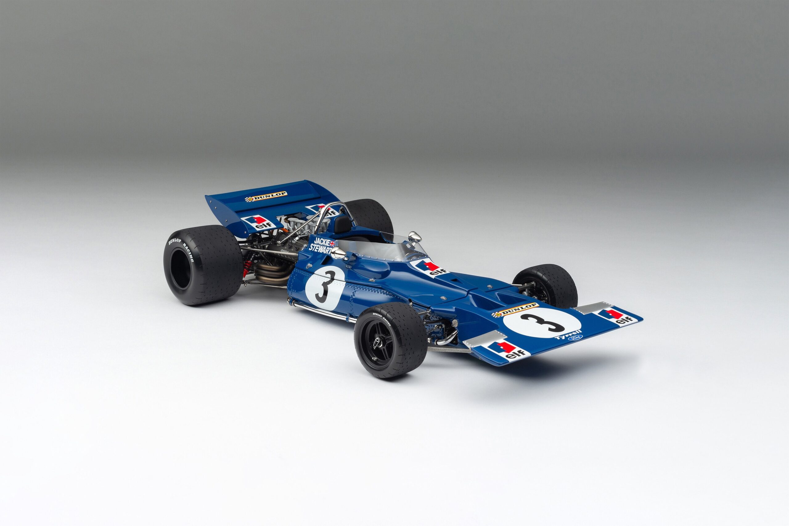 Amalgam Tyrrell 001 1970 Canadian Grand Prix - Blau | 1:8 - Immagine 2