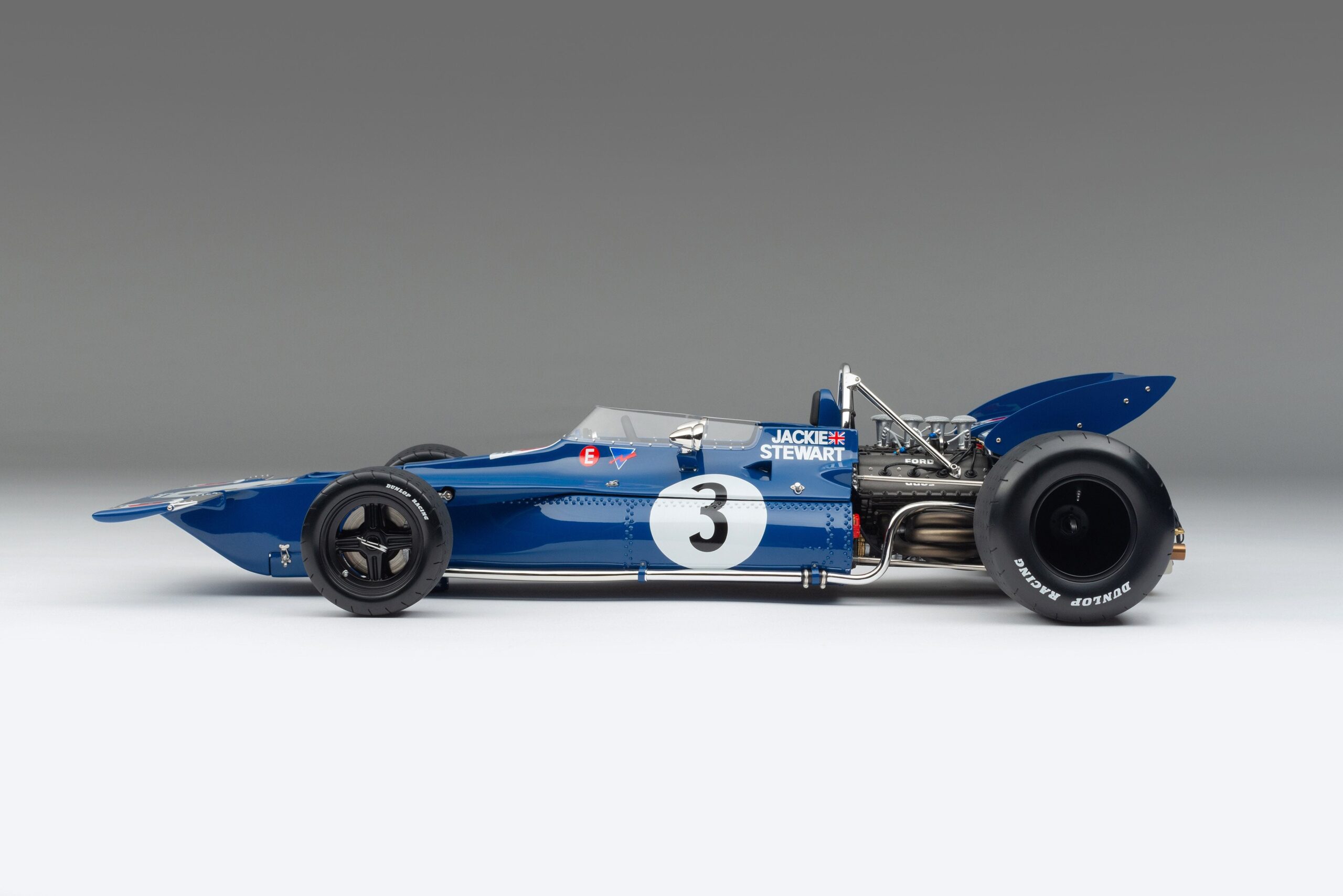 Amalgam Tyrrell 001 1970 Canadian Grand Prix - Blau | 1:8 - Immagine 13