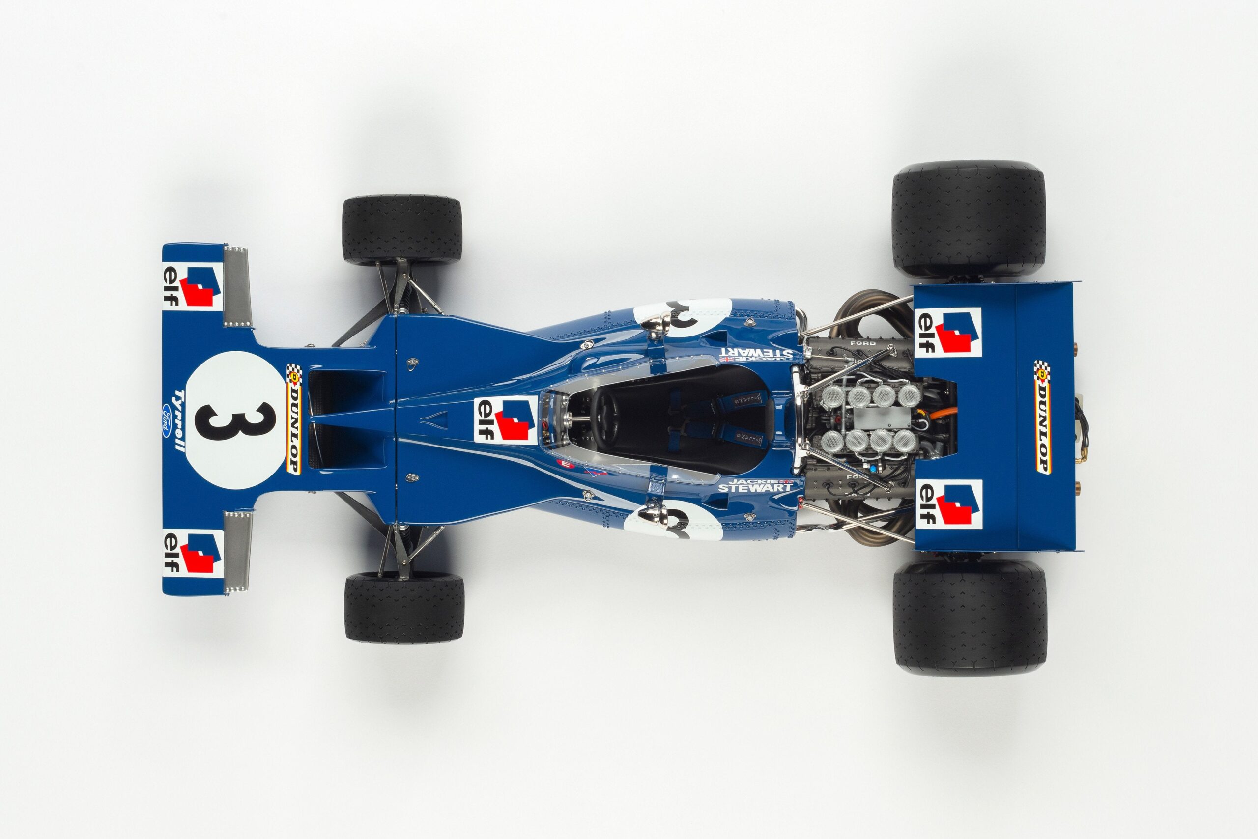 Amalgam Tyrrell 001 1970 Canadian Grand Prix - Blau | 1:8 - Immagine 8