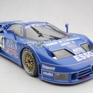 مجسّم بوجاتي إي بي 110 إل إم 1994 لو مان - أزرق | مقياس 1:8