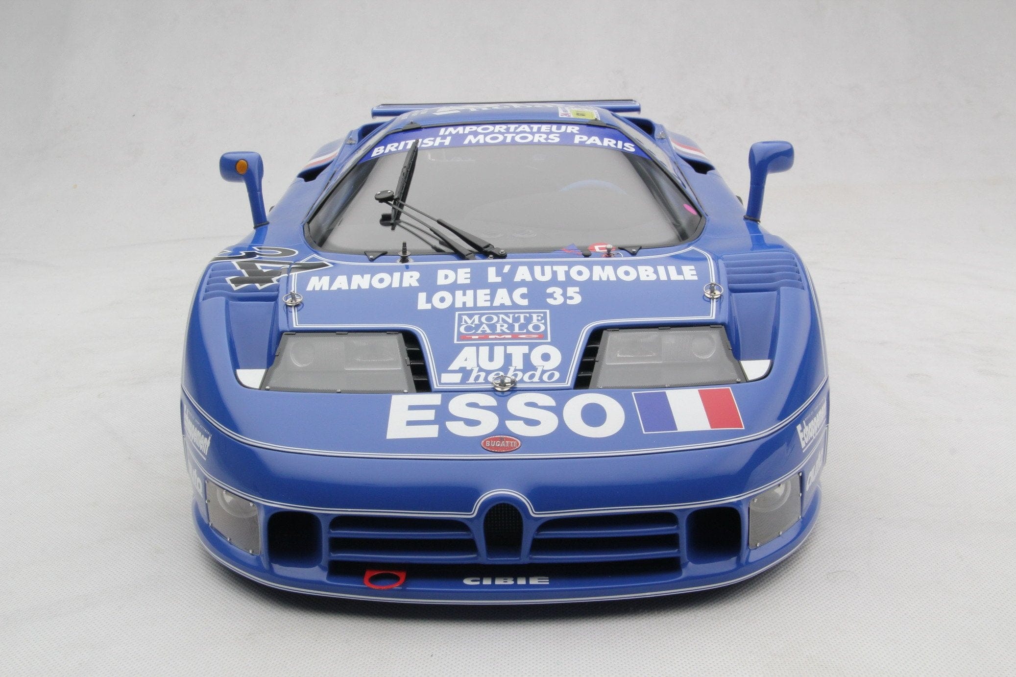 Amalgam Bugatti EB110 LM 1994 Le Mans - Blau | 1:8 - Immagine 6