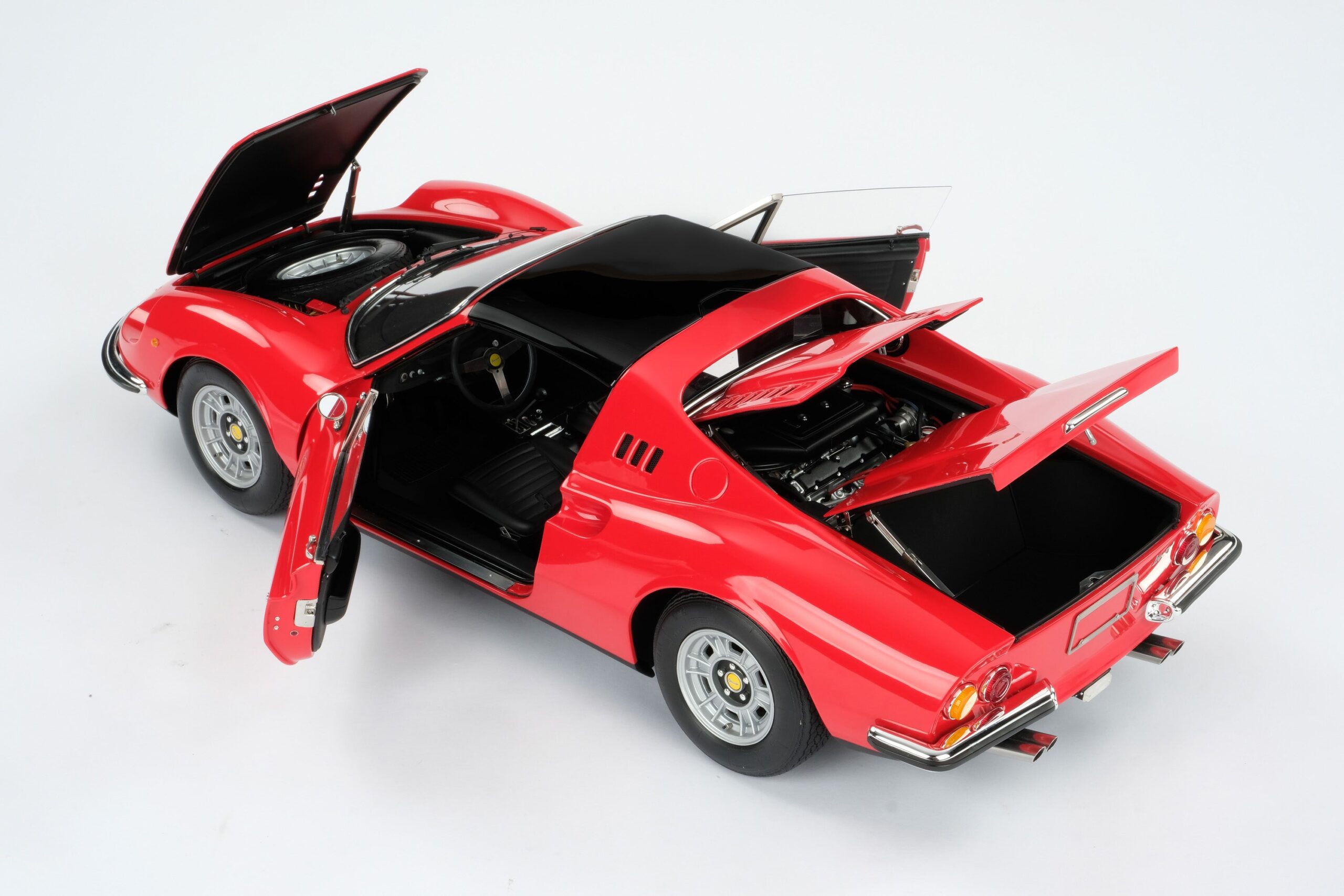 Amalgam Ferrari Dino 246 GTS (1972) - Rot | 1:8 - 画像25
