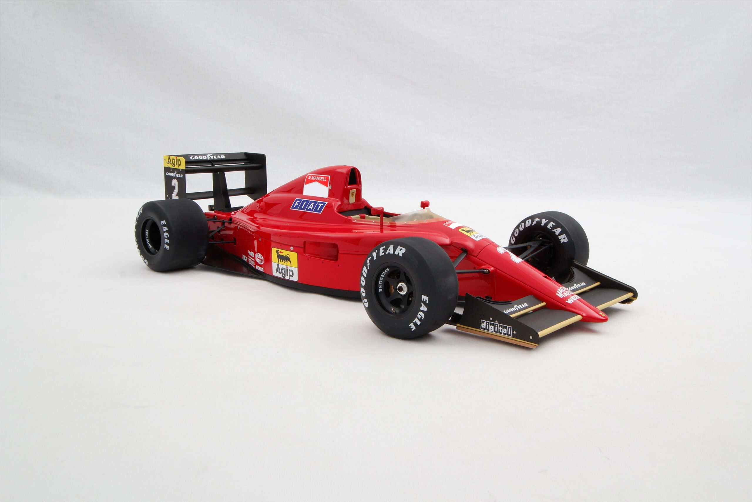 Amalgam Ferrari F1-90 (641/2) - Rot | 1:8 - Image 15