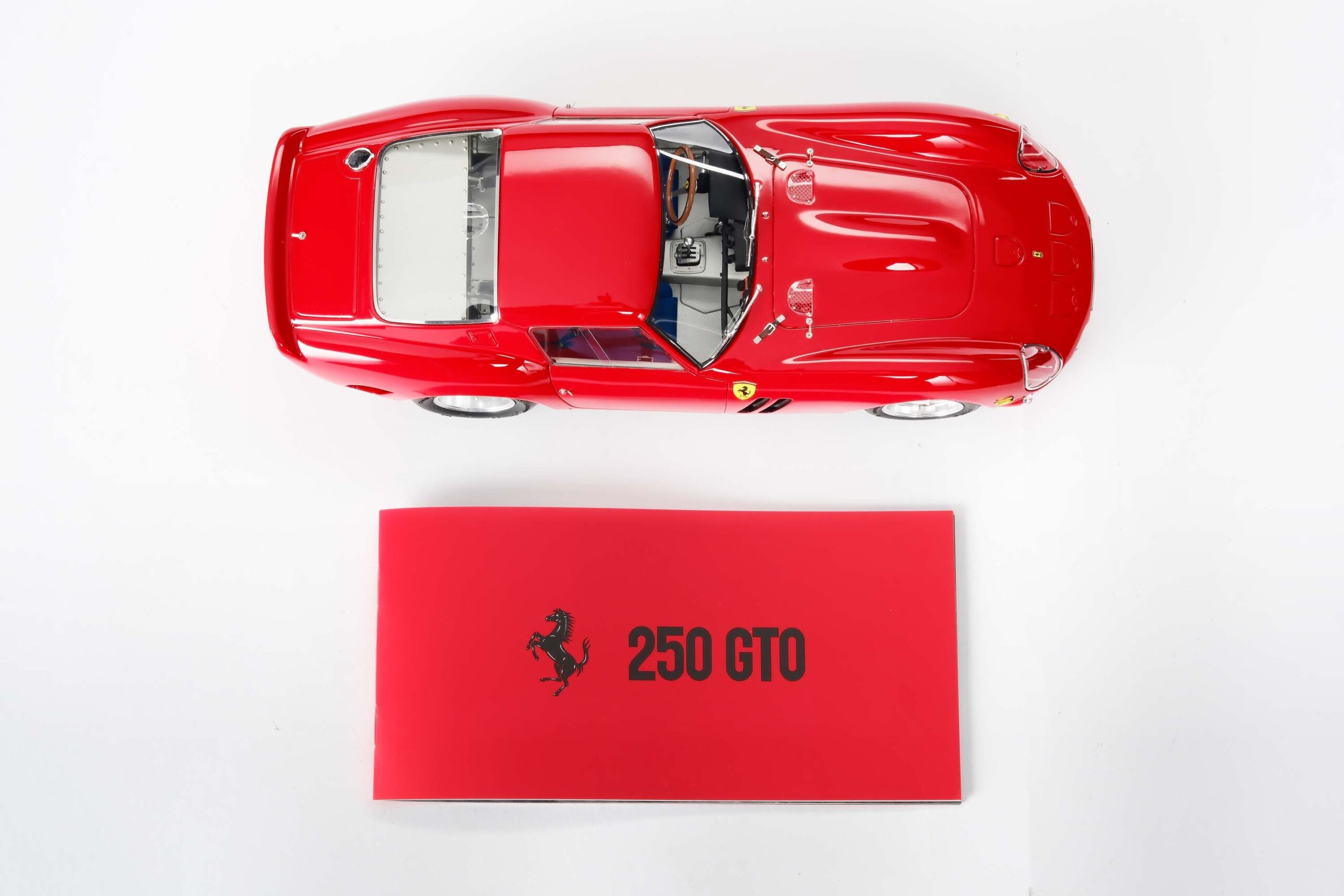 Amalgam Ferrari 250 GTO Road Specification (1962) - Rot | 1:18 - 画像14