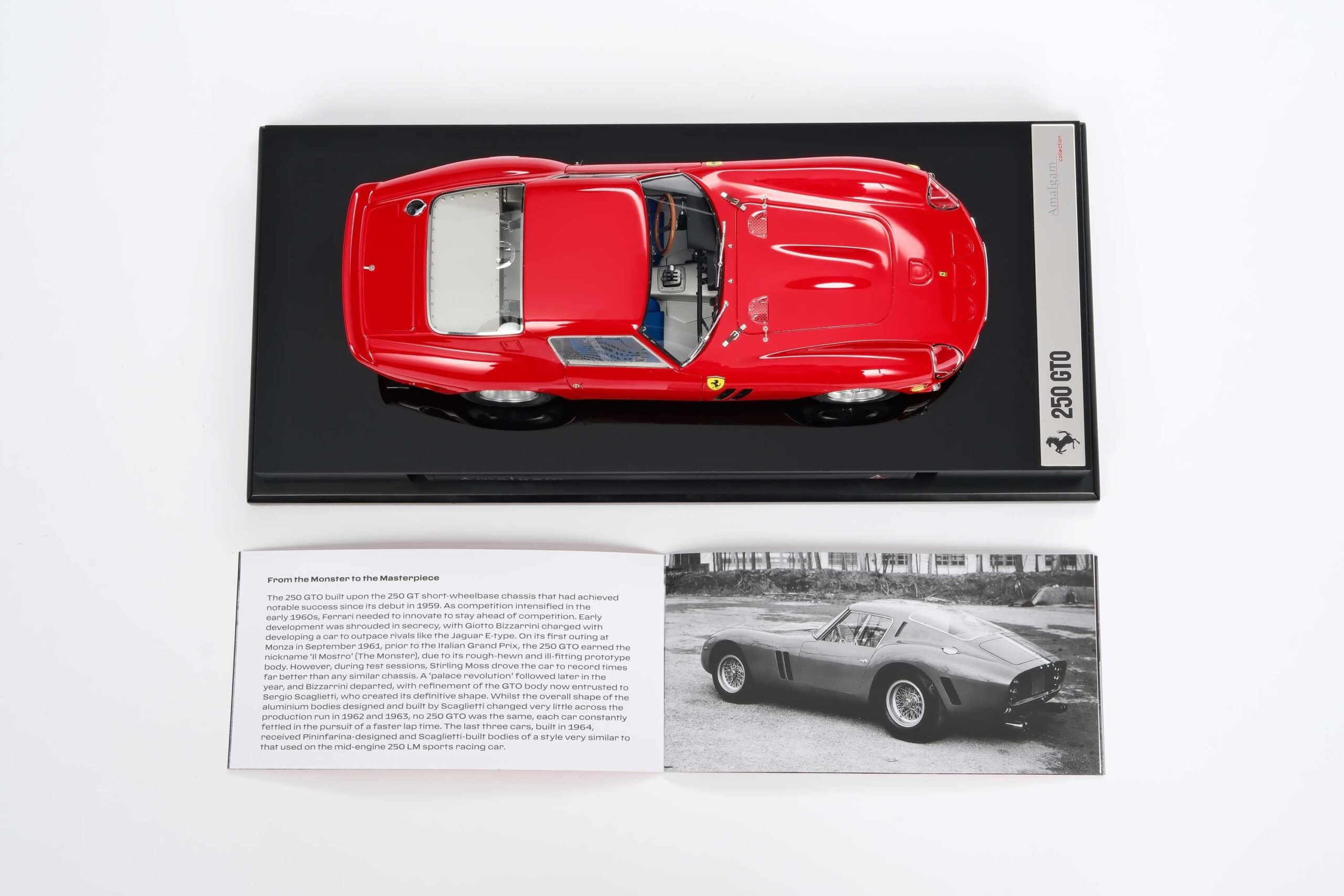 Amalgam Ferrari 250 GTO Road Specification (1962) - Rot | 1:18 - 画像12