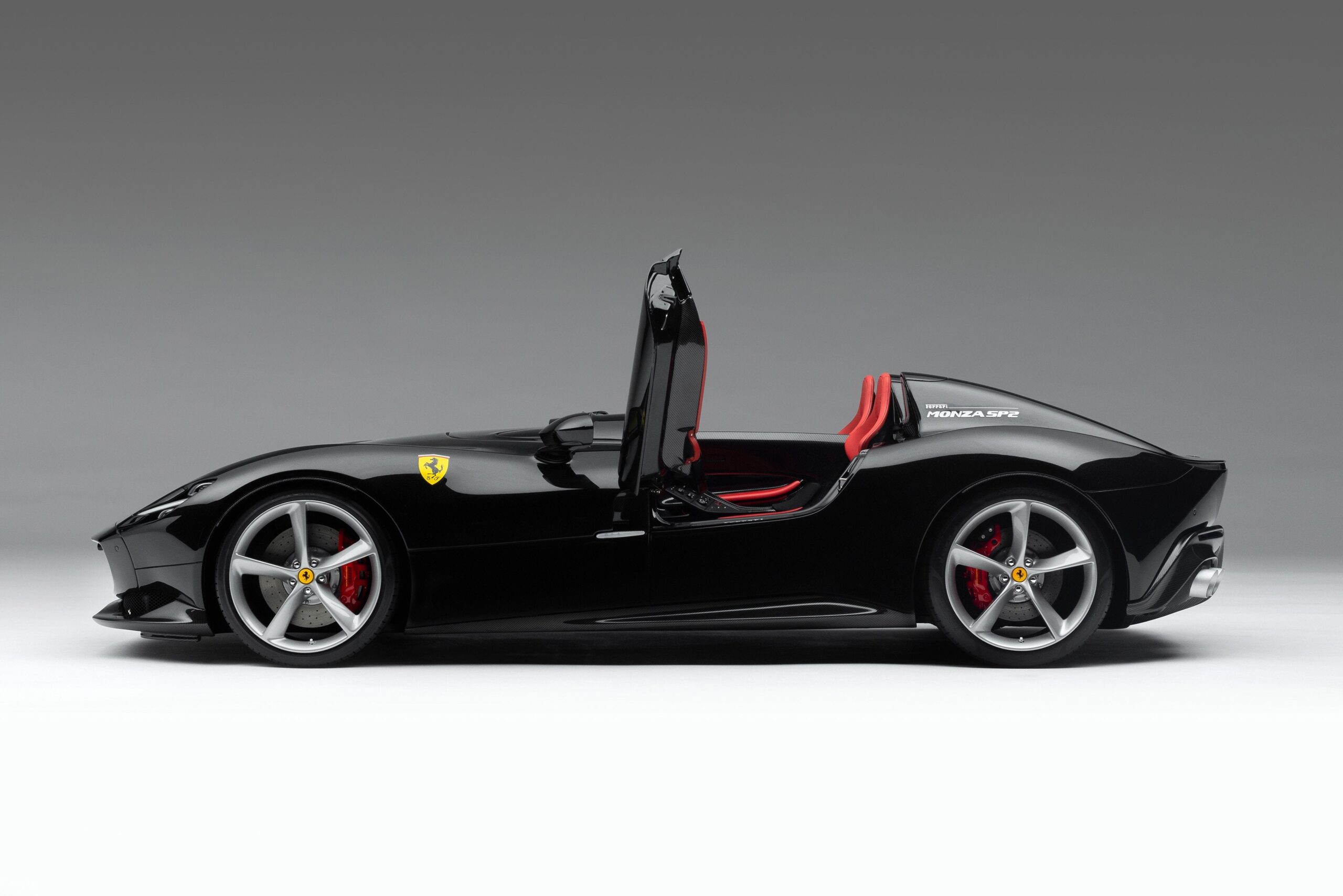 Amalgam Ferrari Monza SP2 (2019) - Schwarz | 1:8 - Image 11