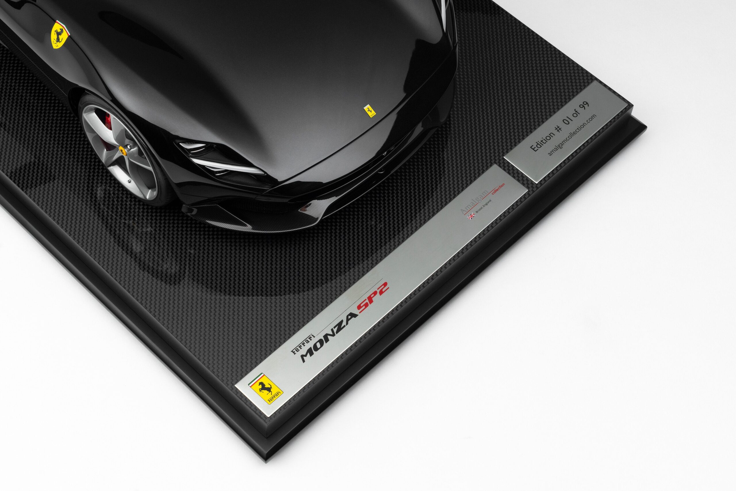 Amalgam Ferrari Monza SP2 (2019) - Schwarz | 1:8 - Image 9