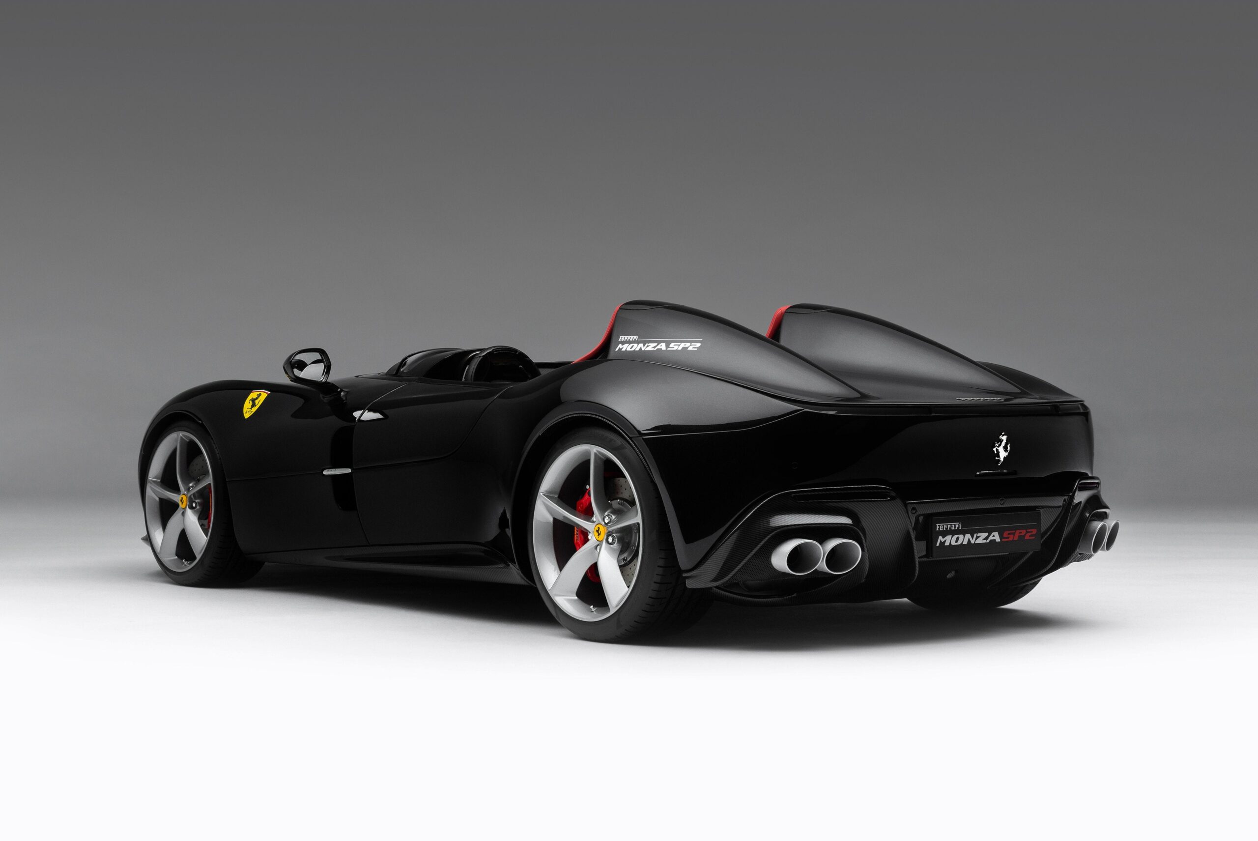 Amalgam Ferrari Monza SP2 (2019) - Schwarz | 1:8 - Image 13