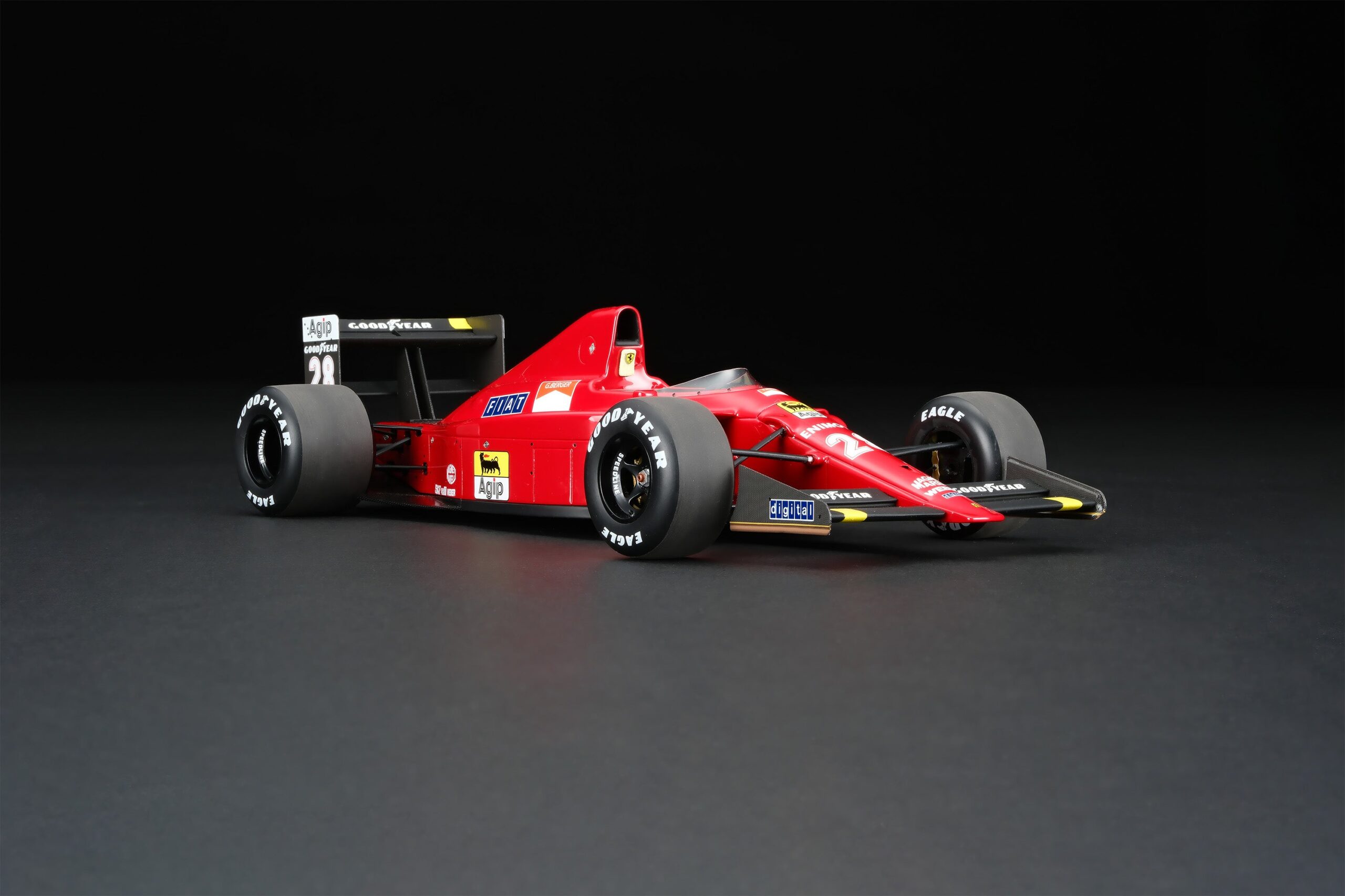 Amalgam Ferrari F1-89 1989 British Grand Prix - Rot | 1:18 - 画像21