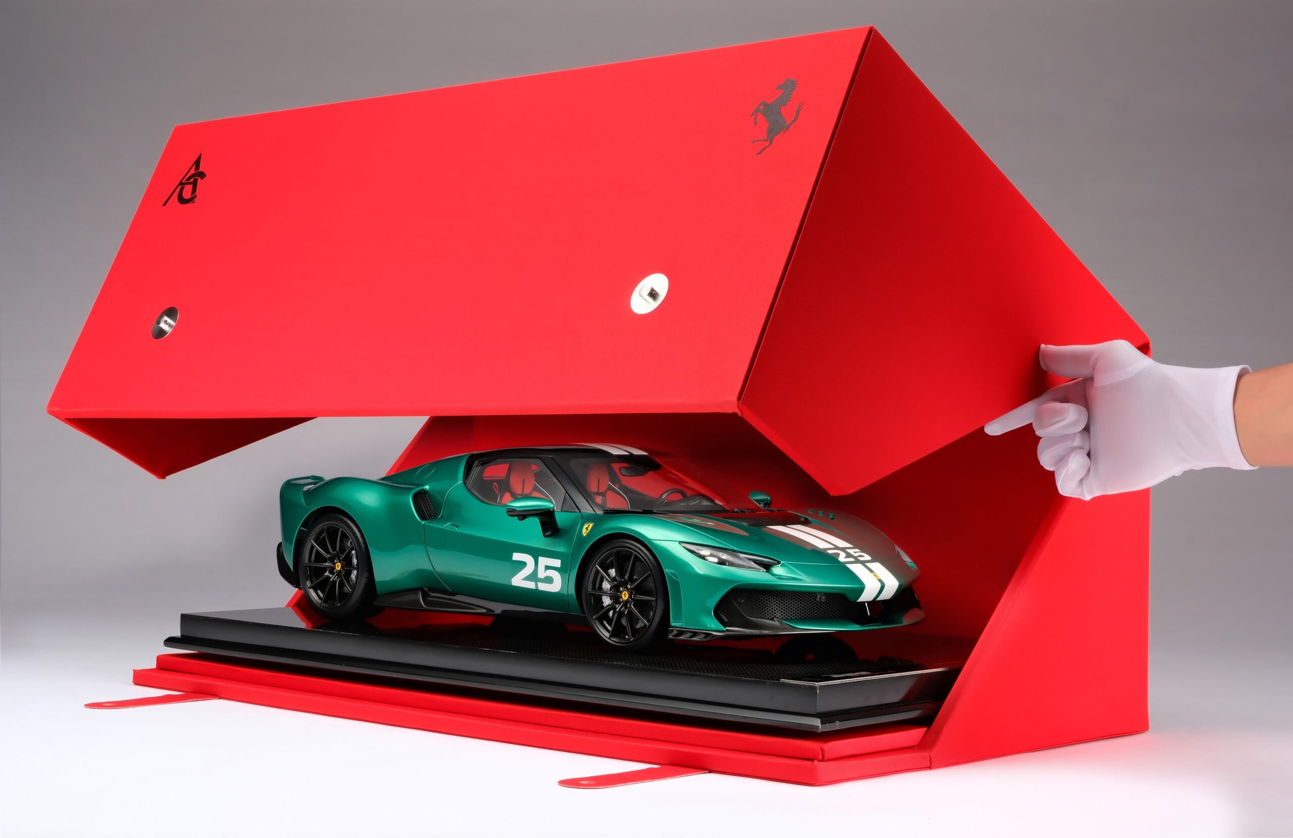 Amalgam Ferrari 296 Speciale (2025) - Grün | 1:8 - 画像21
