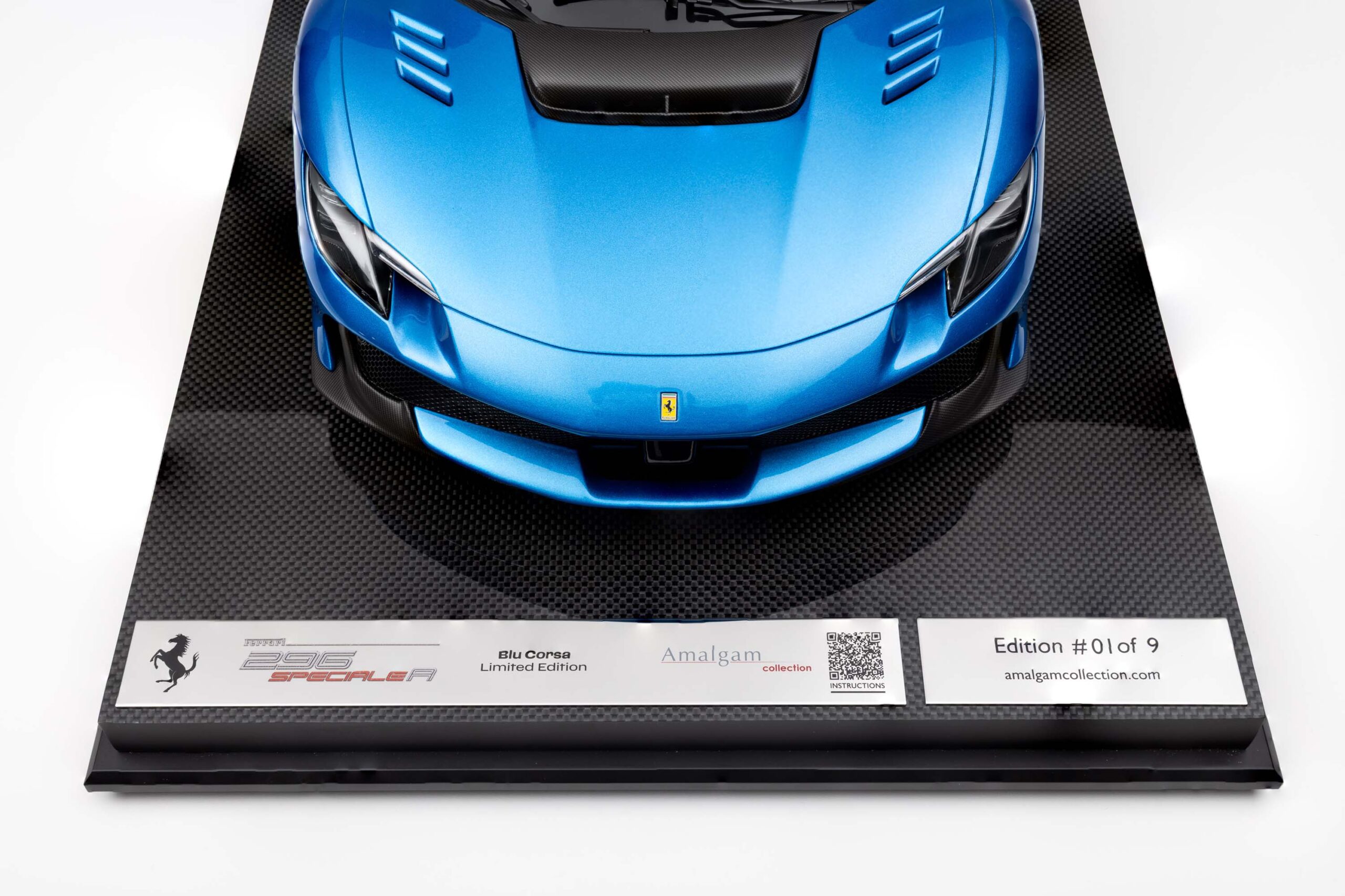 Amalgam Ferrari 296 Speciale A (2025) - Blau | 1:8 - 画像24
