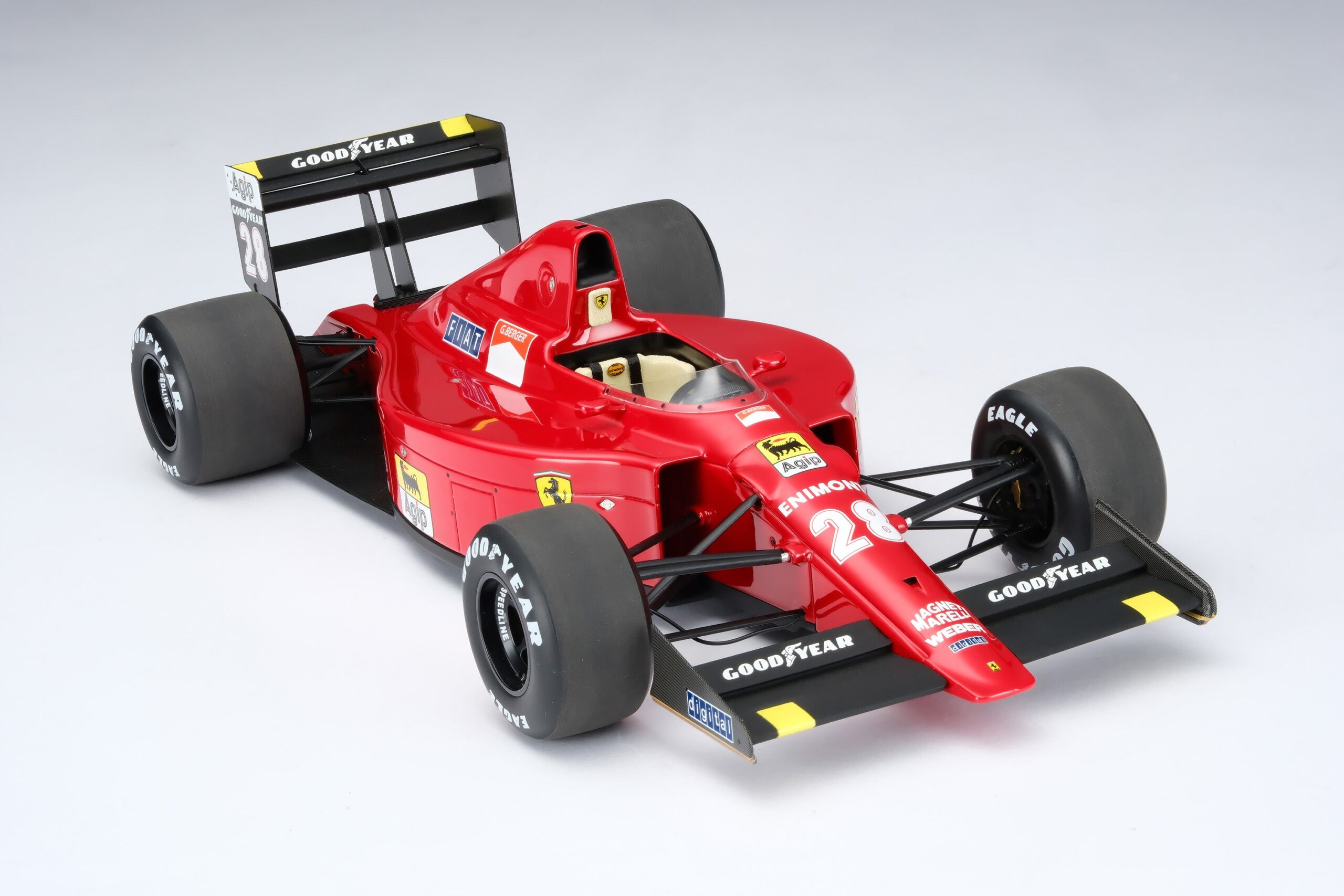 Amalgam Ferrari F1-89 1989 British Grand Prix - Rot | 1:18 - 画像23