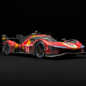 Amalgam フェラーリ 499P 2023 ル・マン優勝車（レースウェザード） - レッド | 1:18