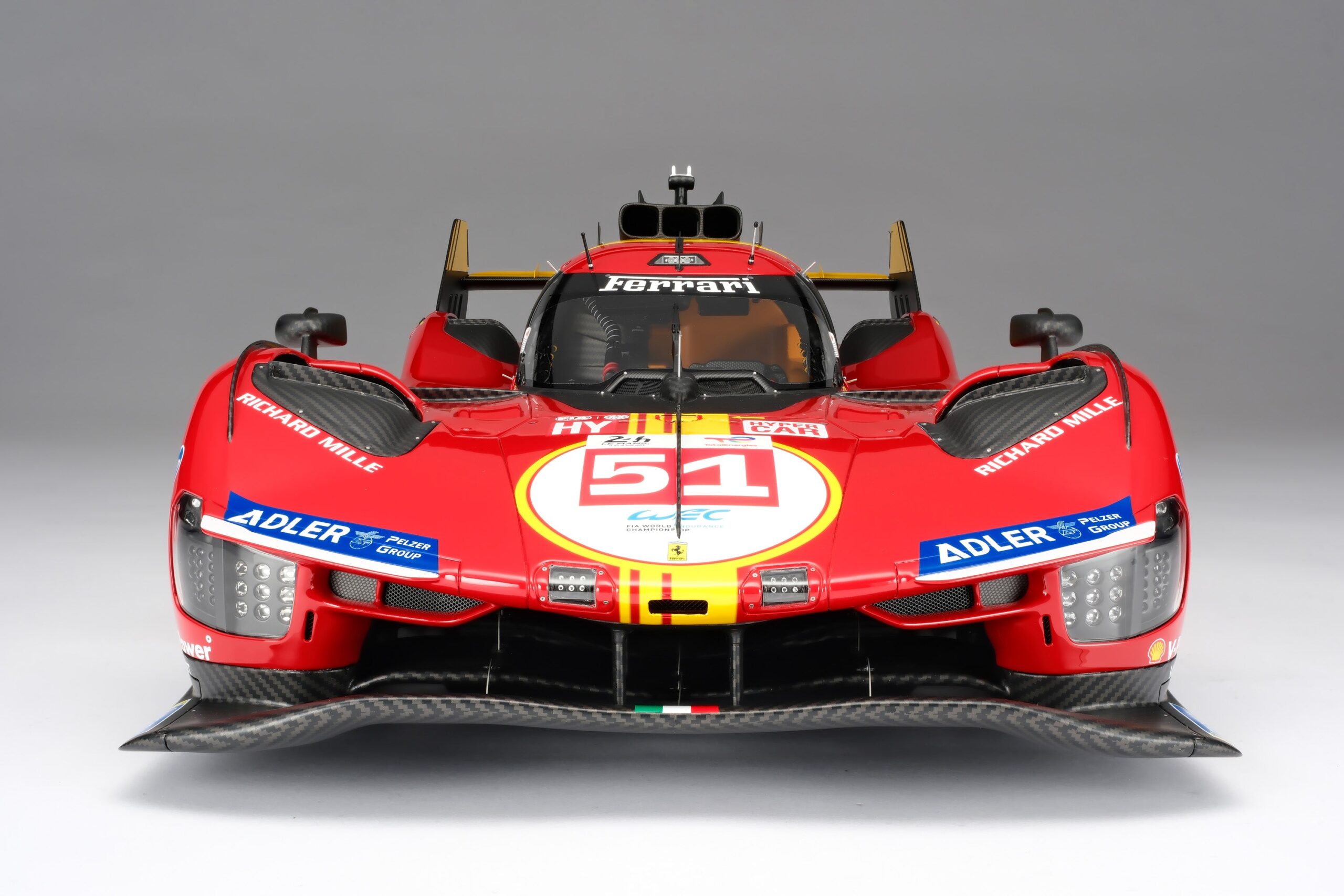 Amalgam Ferrari 499P 2024 Le Mans - Rot | 1:8 - 画像34
