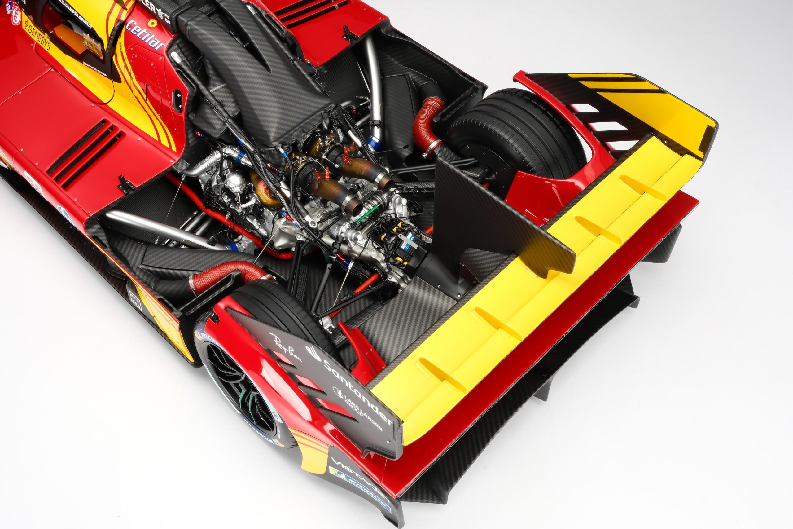 Amalgam Ferrari 499P 2024 Le Mans - Rot | 1:8 - 画像27