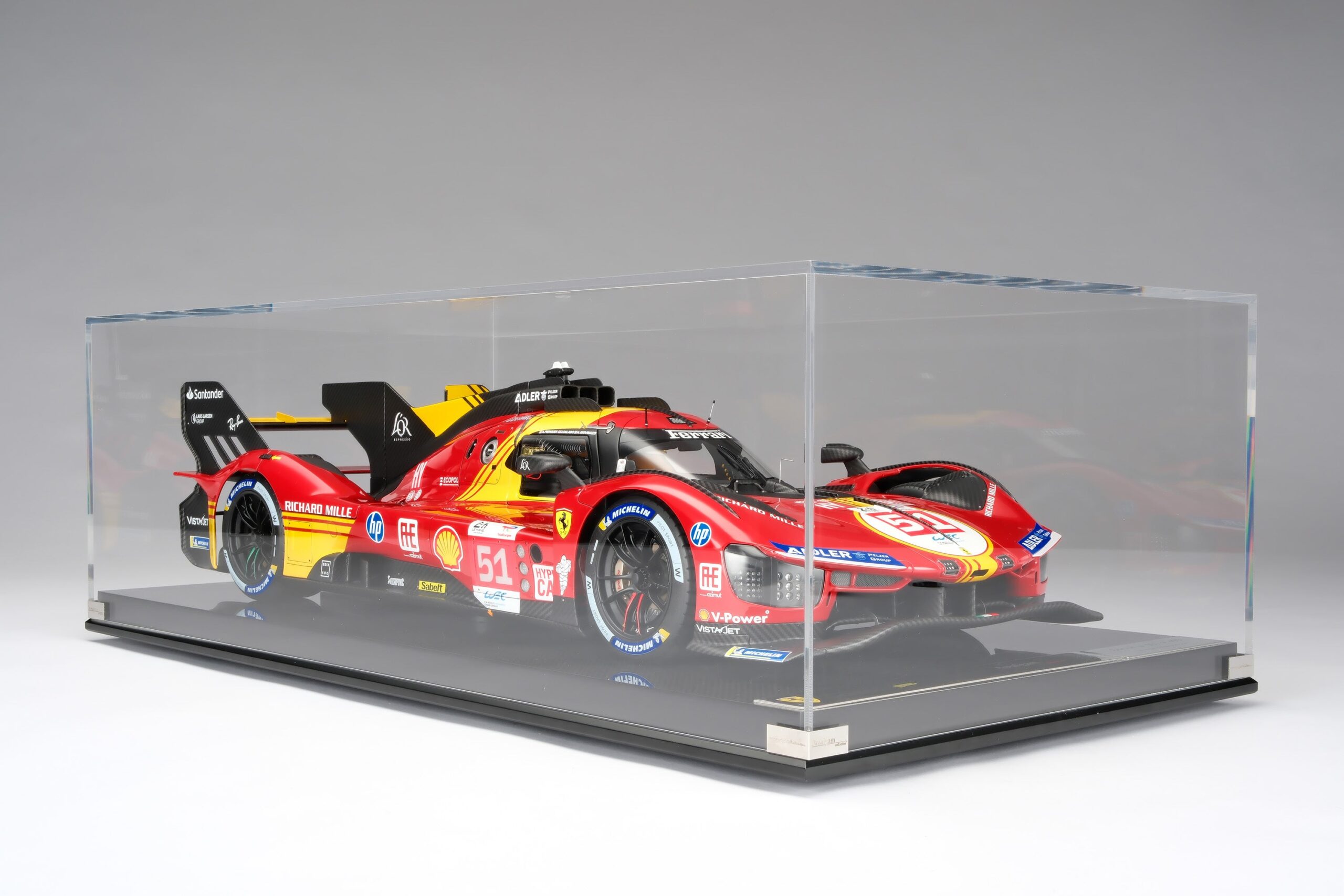 Amalgam Ferrari 499P 2024 Le Mans - Rot | 1:8 - 画像42